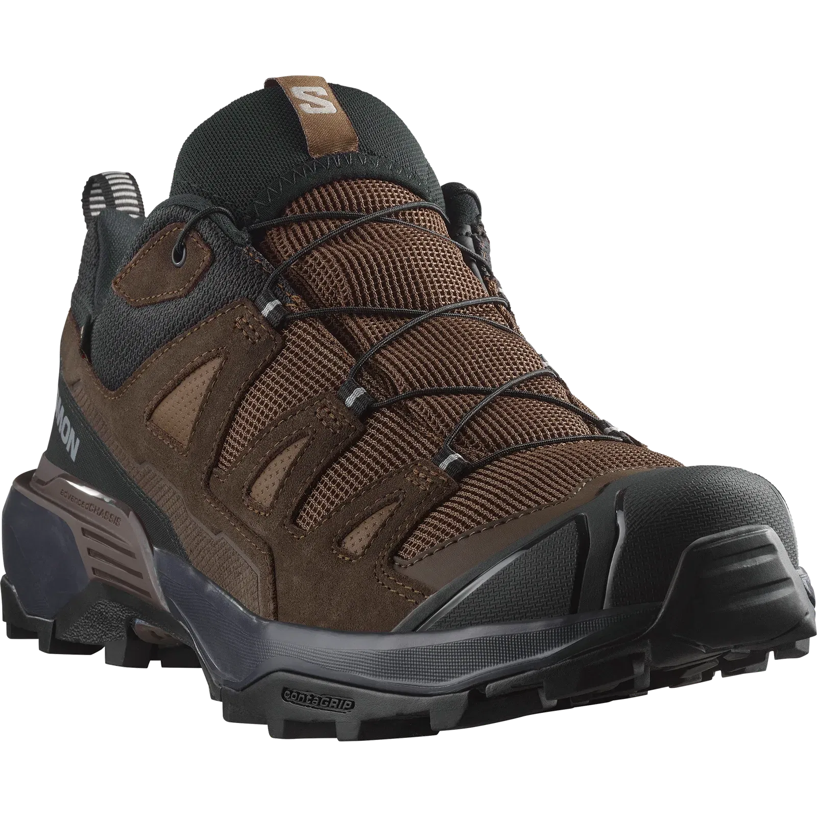 Salomon X Ultra 360 Leather Gore-Tex Hiking & Backpacking Shoes Dark Earth