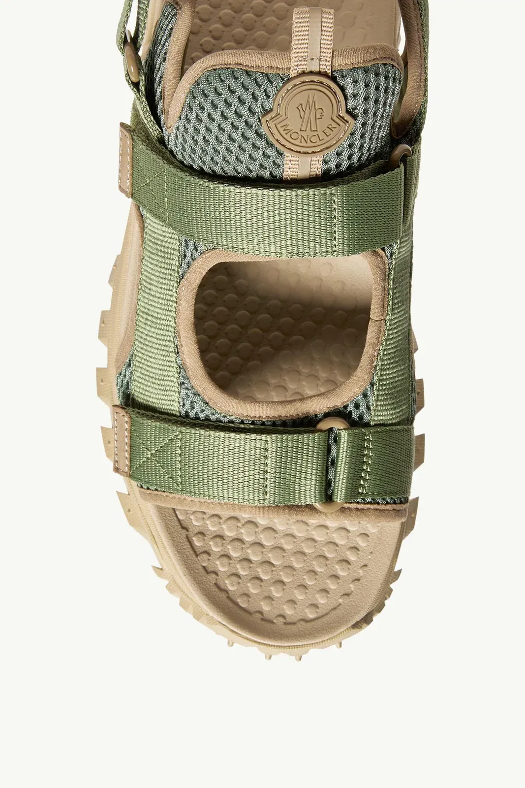 Moncler Trailgrip Vela Sandals Light Green