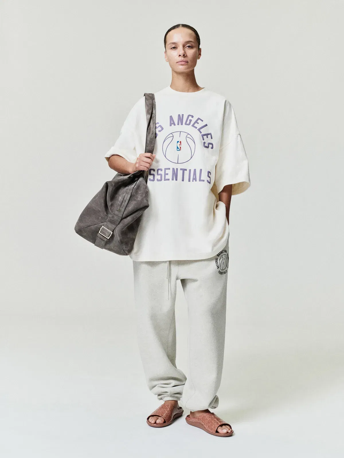 Essentials Nba X Barkley Hendricks Classic Sweatpant Heather Stone