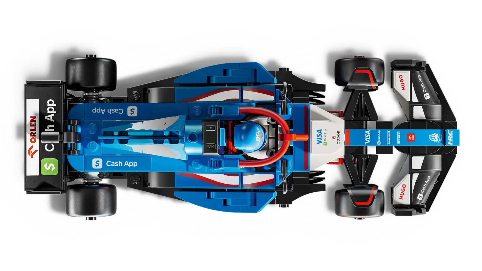 Lego Visa Cash App RB VCARB 01 F1 Race Car