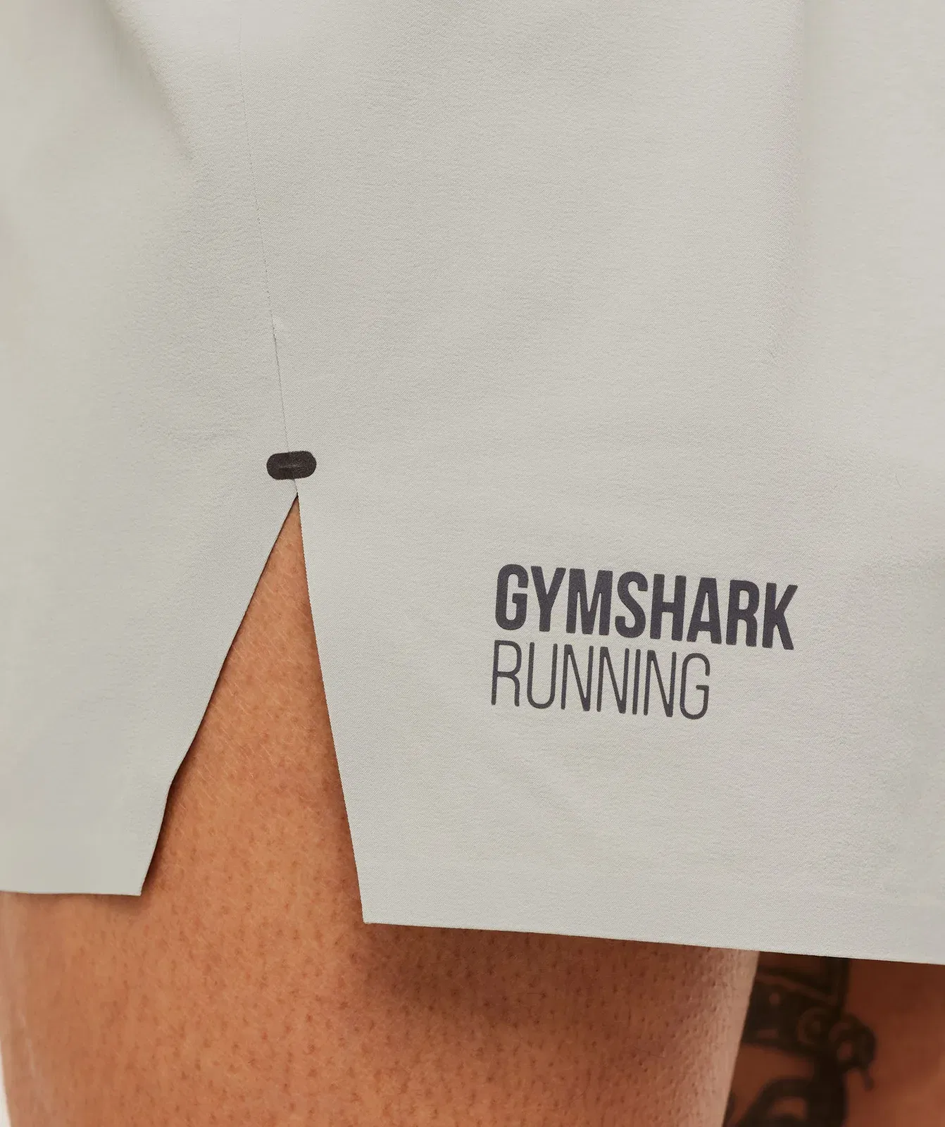 Gymshark Running Elite 5" Short - Stone Grey
