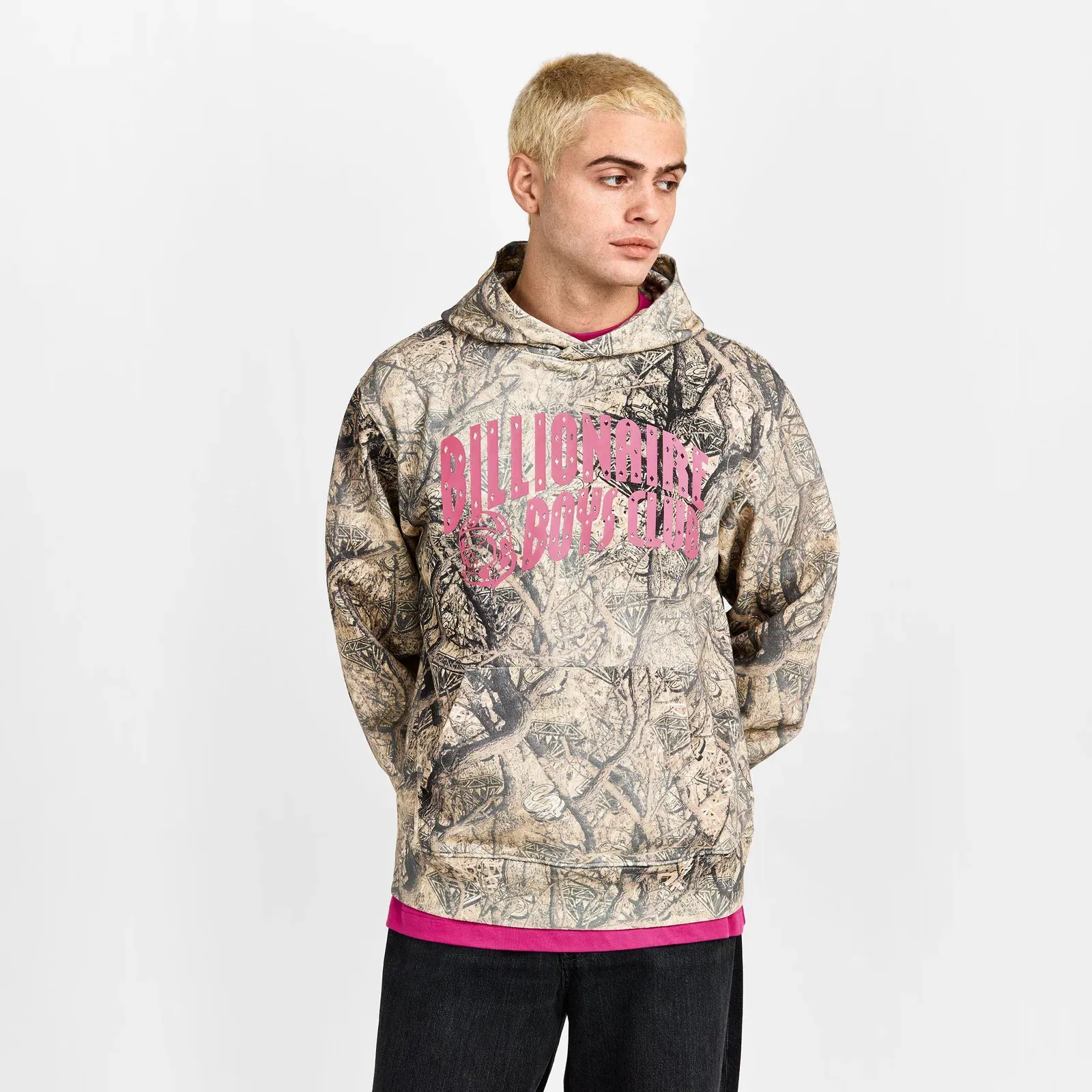 D&D Camo Pull Over Hoodie