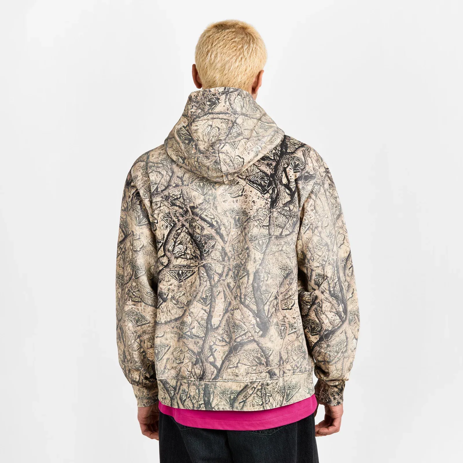 D&D Camo Pull Over Hoodie