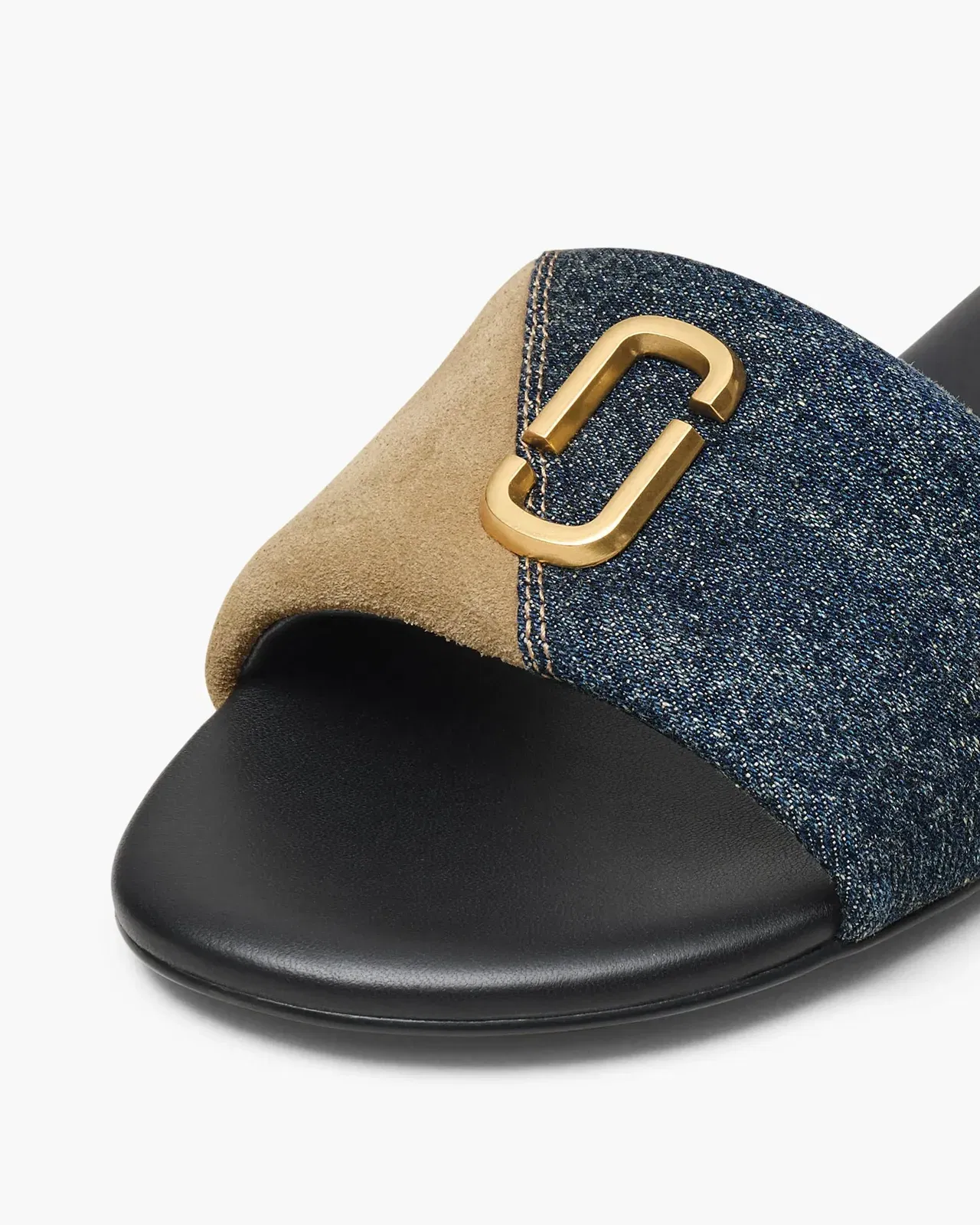 The Denim Suede Snapshot Slide