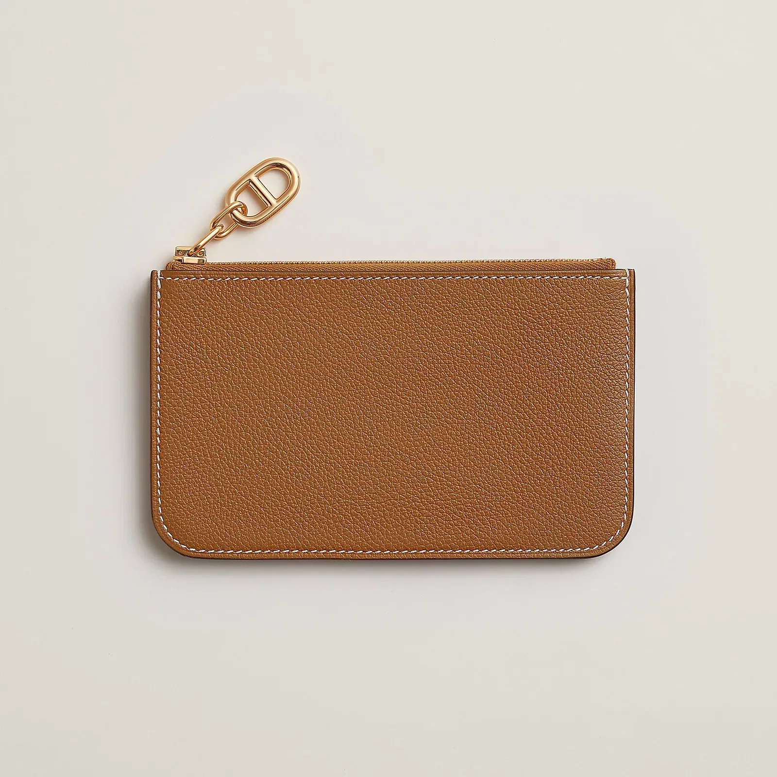 Hermes Zipengo Chaine D'Ancre Card Holder Bton