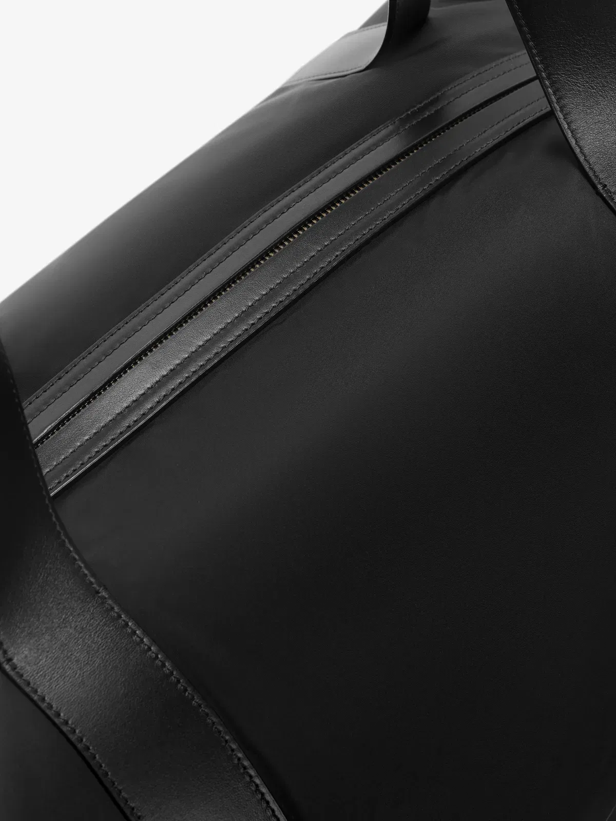 Essentials Nylon Belted Duffle Black