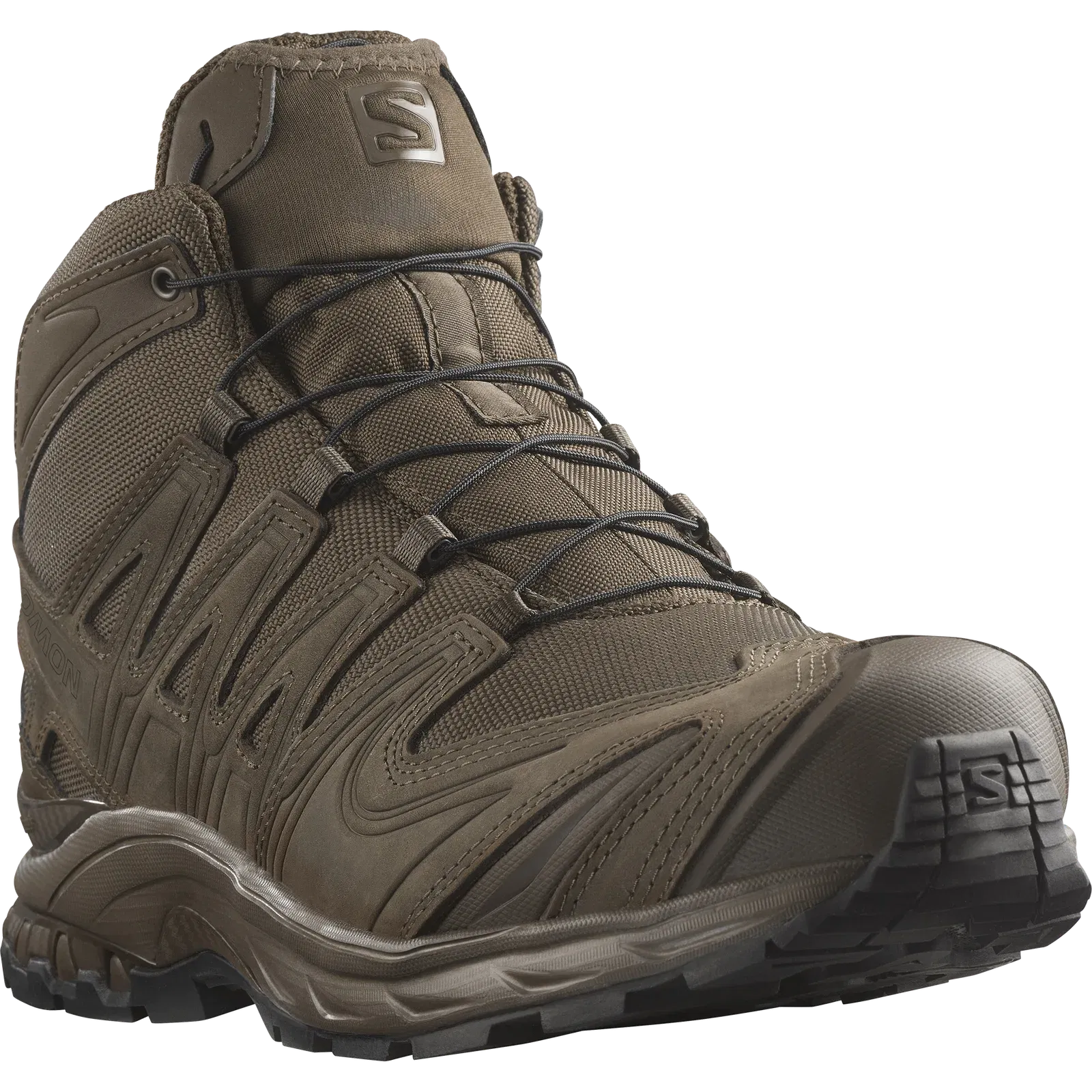 Salomon Xa Forces Mid En Forces Shoes Earth Brown