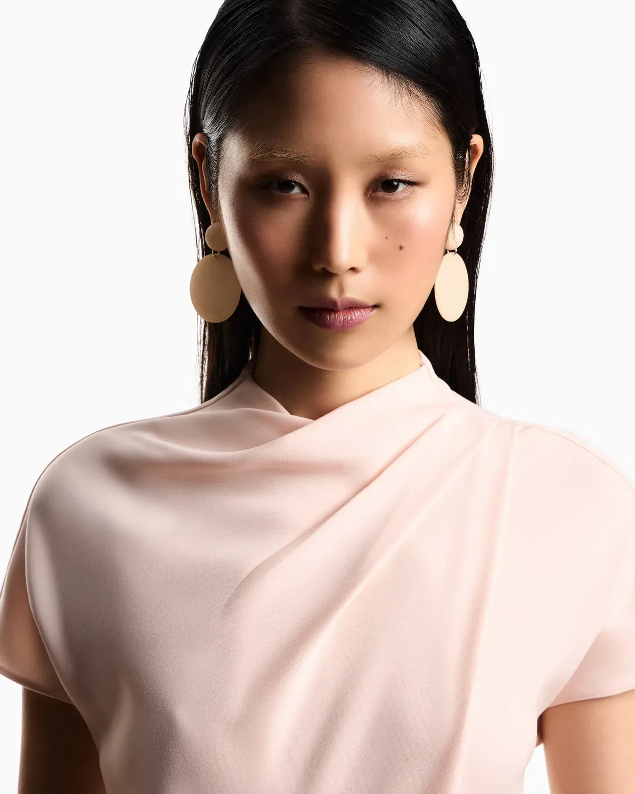 Emporio Armani Round pendant earrings