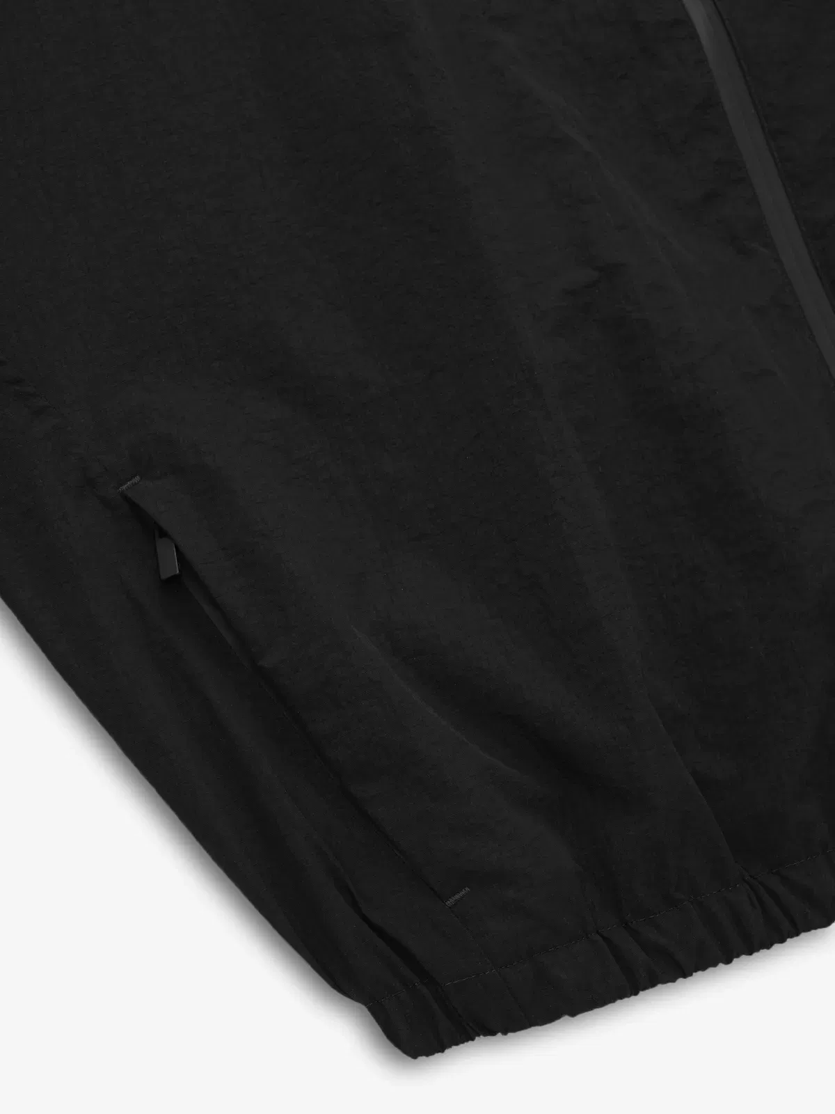 Essentials Nylon Ripstop Tech Track Jacket Black