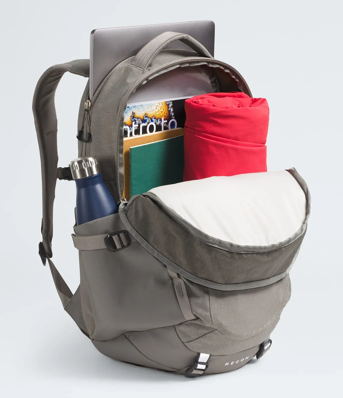 The North Face Women’s Recon Backpack Stone Slab Light Heather-Stone Slab