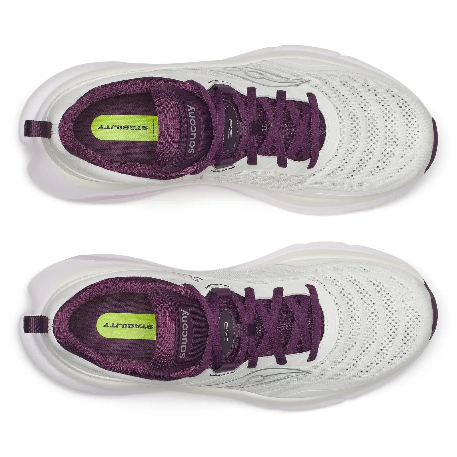 Saucony Women's Omni 23 ST Ivory | Eggplant