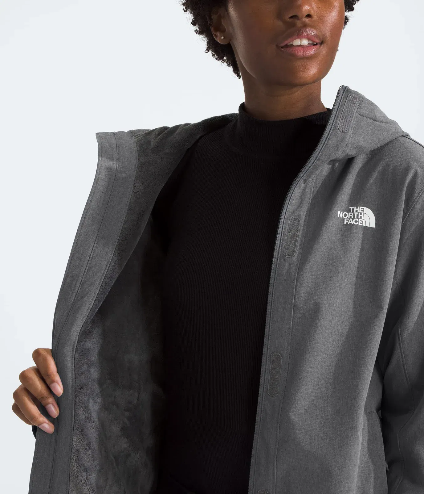 The North Face Women’s Shelbe Raschel Parka Smoked Pearl Heather