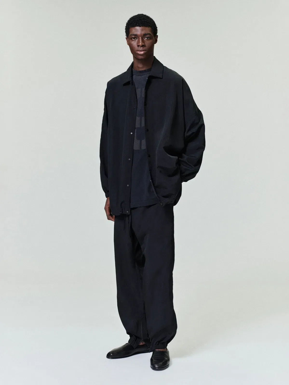 Essentials Nylon Ripstop Tech Track Pants Black