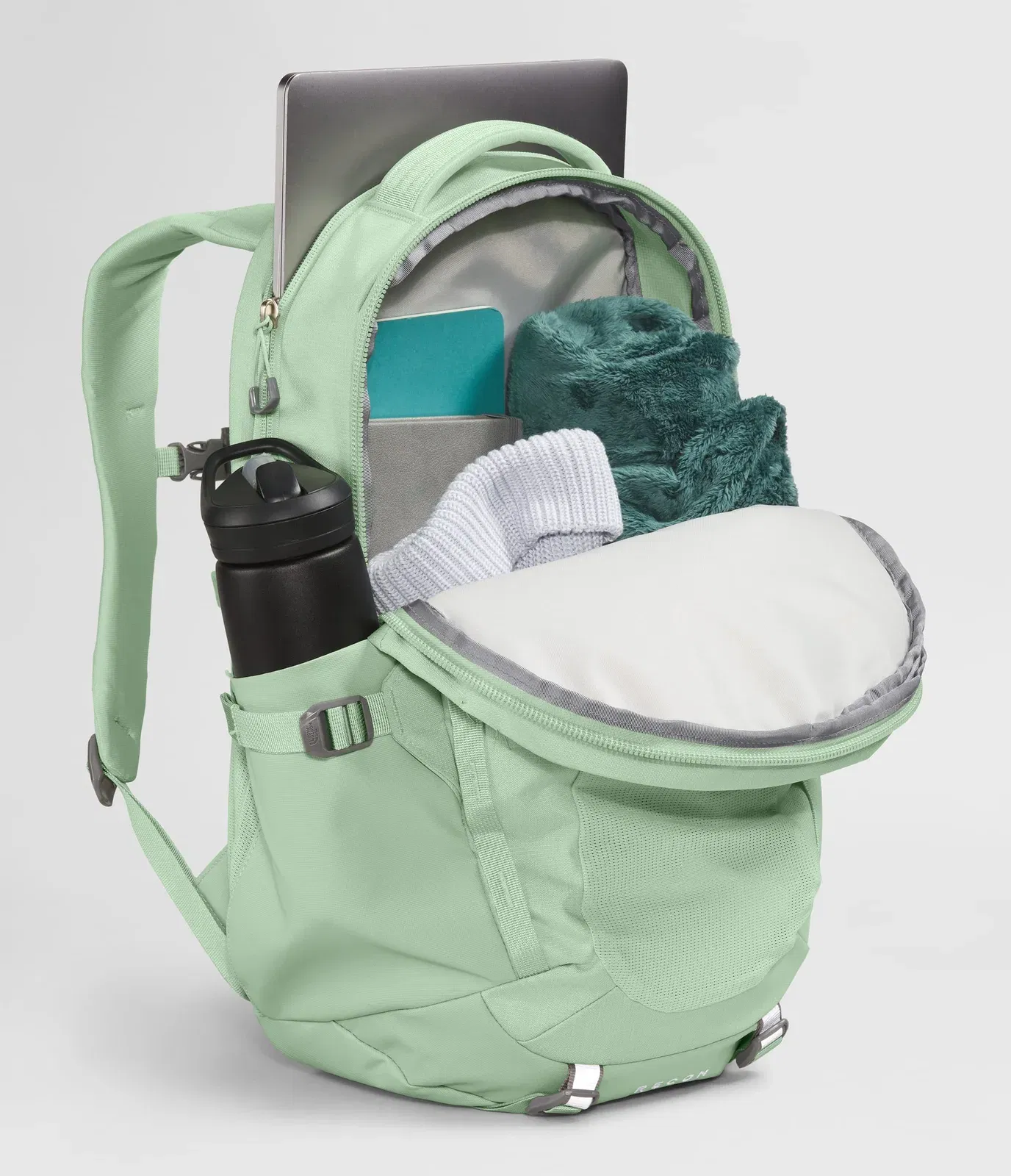 The North Face Women’s Recon Backpack Misty Sage Dark Heather