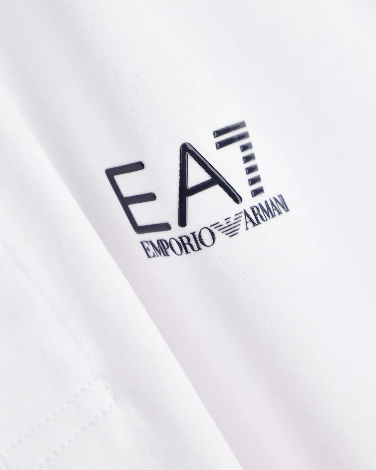 EA7 Italian Spirit cotton-jersey polo shirt