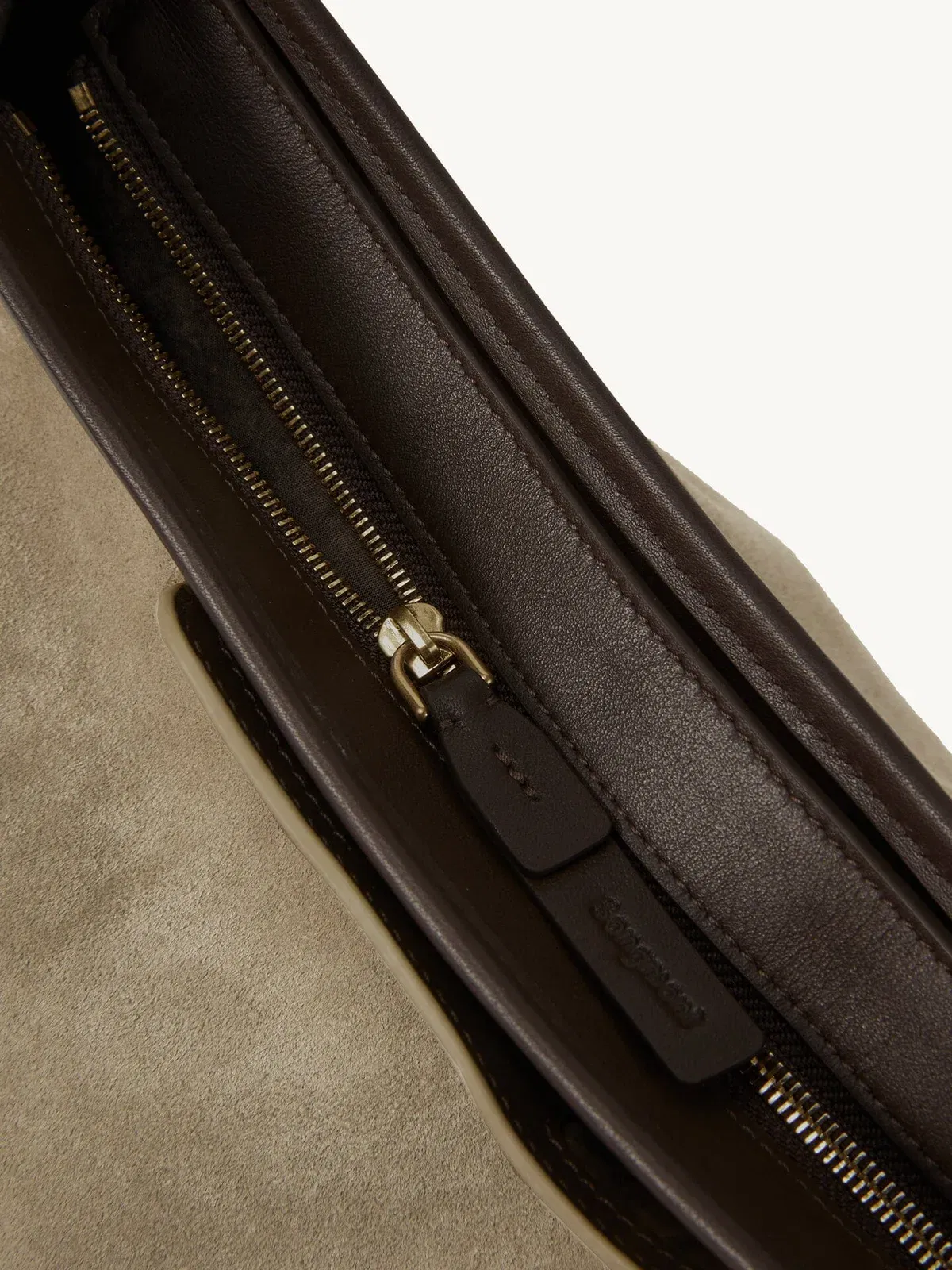 Songmont Large Yore Hobo Bag Dune Suede