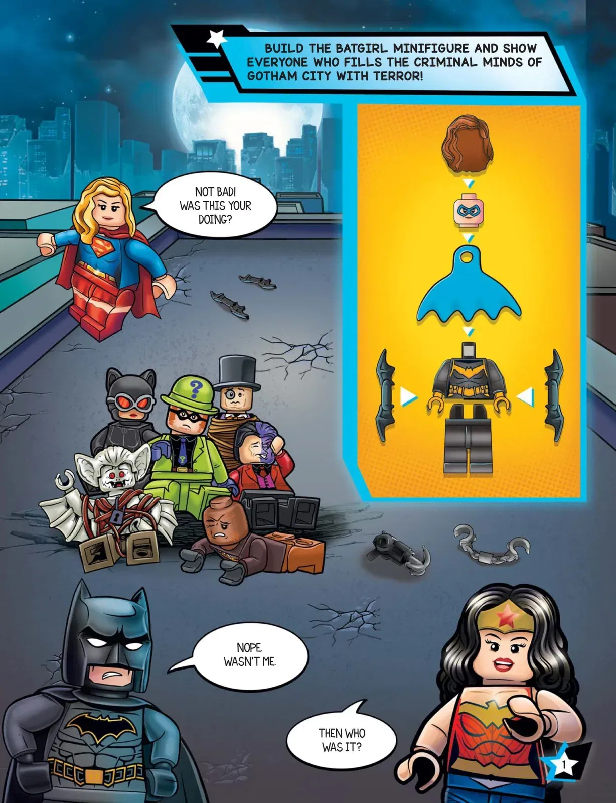 Lego GOTHAM CITYs New Defender Book