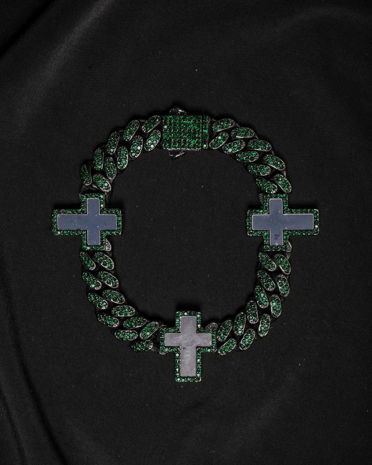 Cyber Cross Chain Bracelet