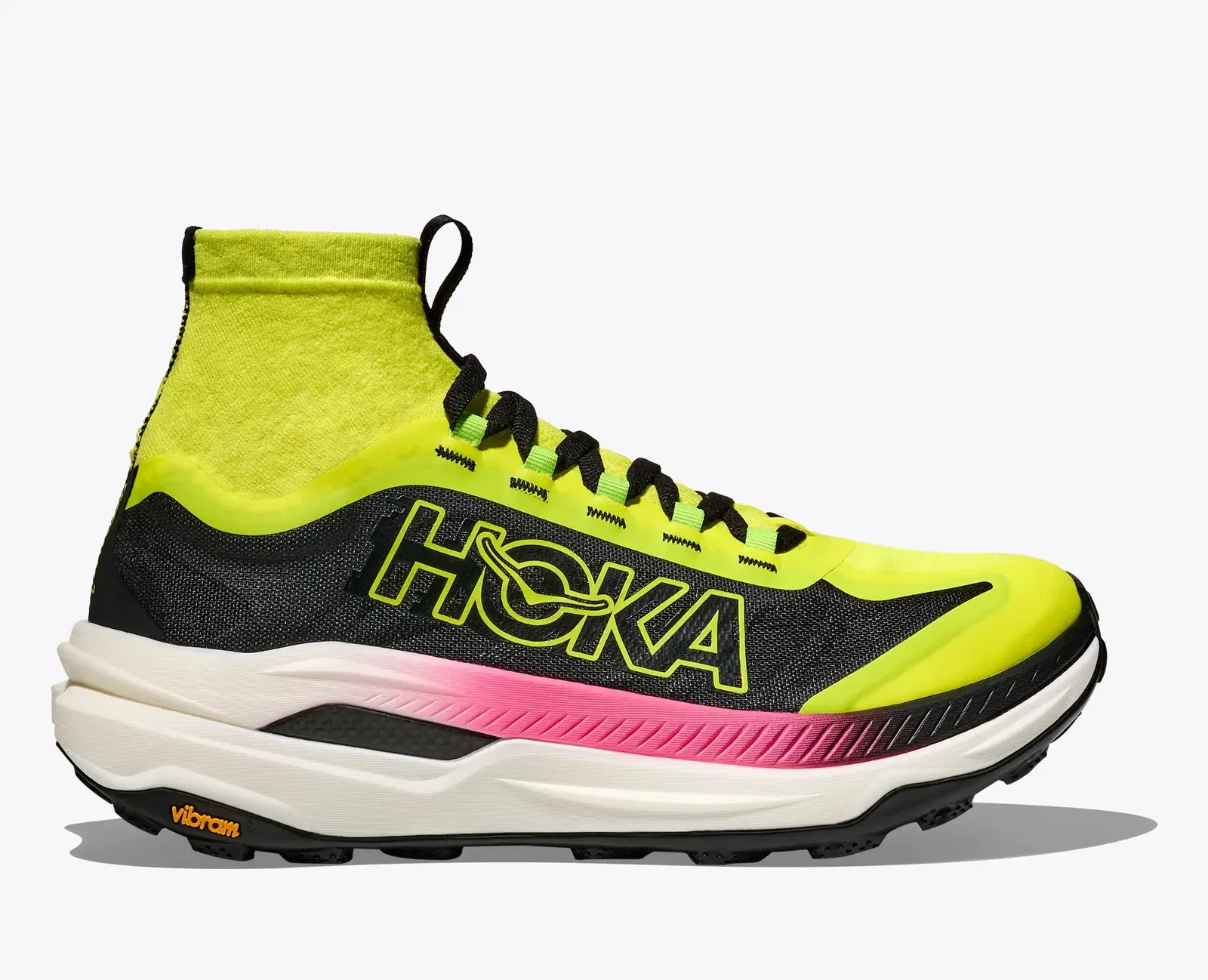Hoka Women'S Tecton X 3 Neon Hoka Citrus Black