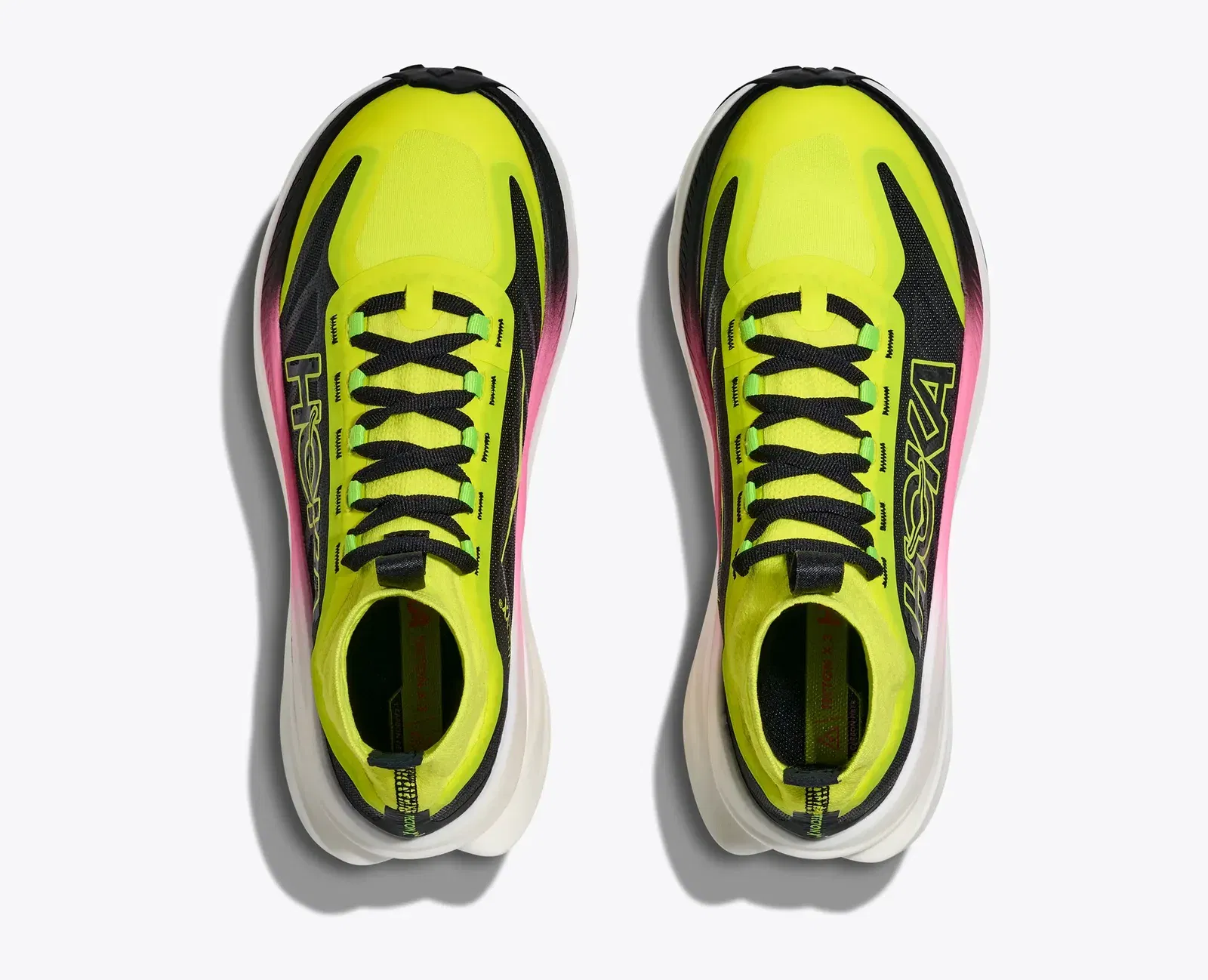 Hoka Women'S Tecton X 3 Neon Hoka Citrus Black