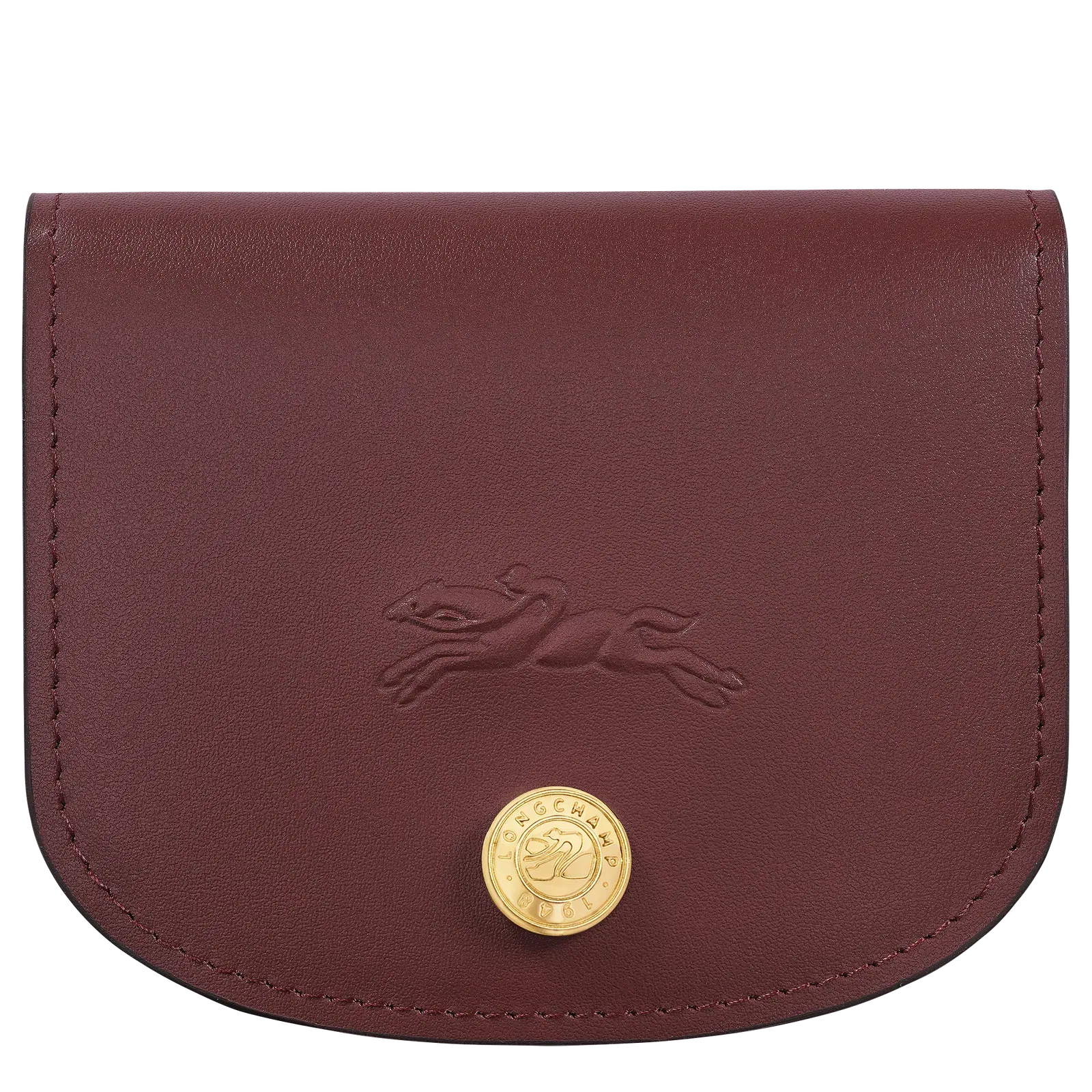 Longchamp Épure Card holder Burgundy