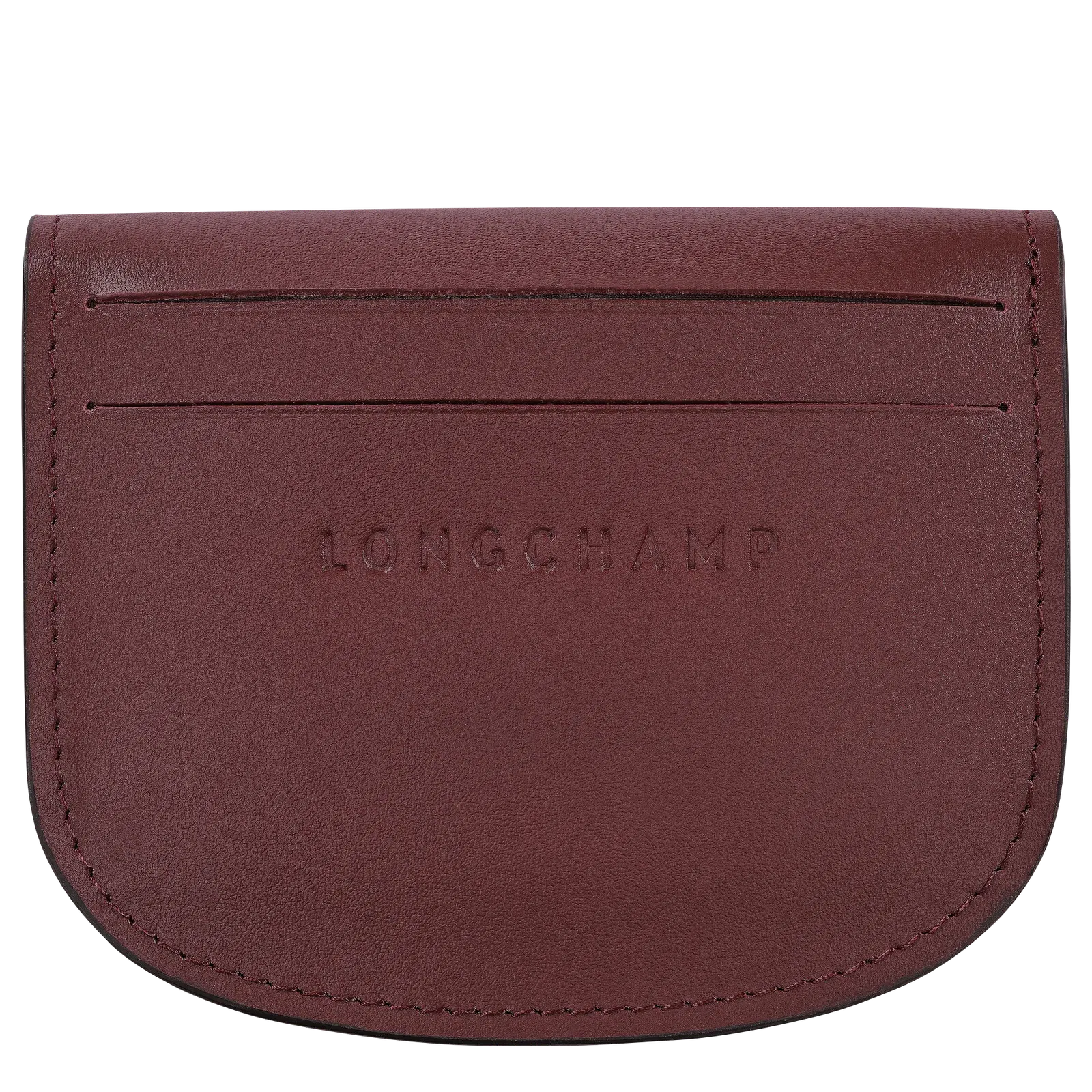 Longchamp Épure Card holder Burgundy
