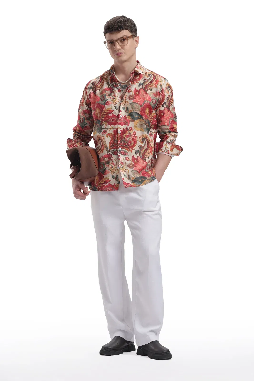 Kalamkari & Chintz | The Signature Shirt I'M HERE Essentials