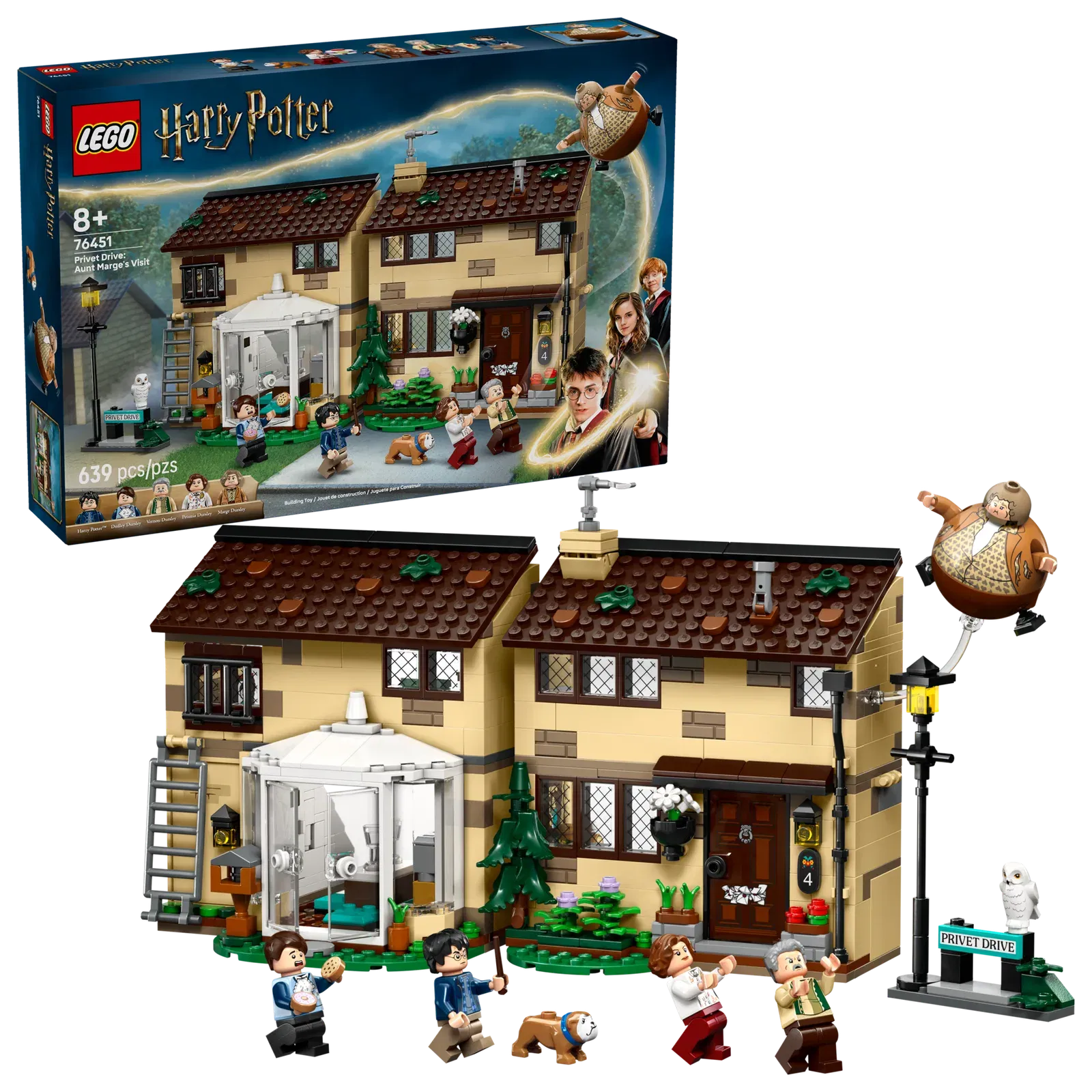 Lego Privet Drive Aunt Marges Visit