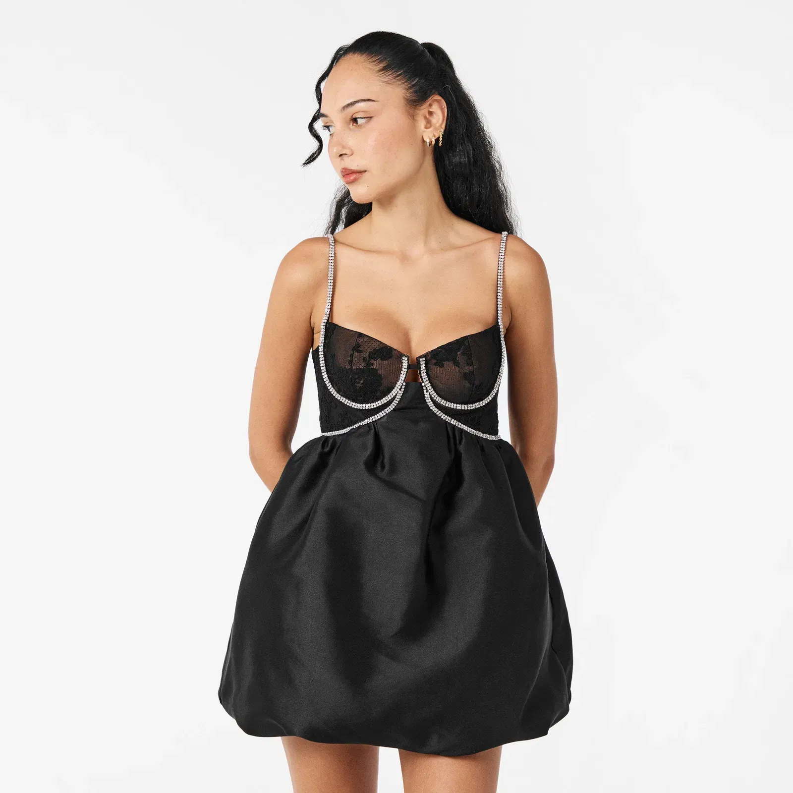 Taftta Diamant Mini Dress