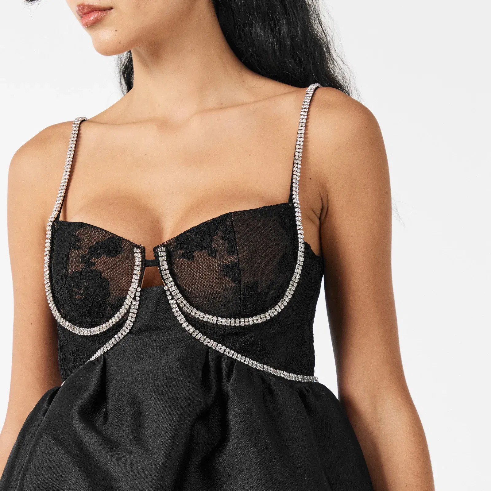 Taftta Diamant Mini Dress