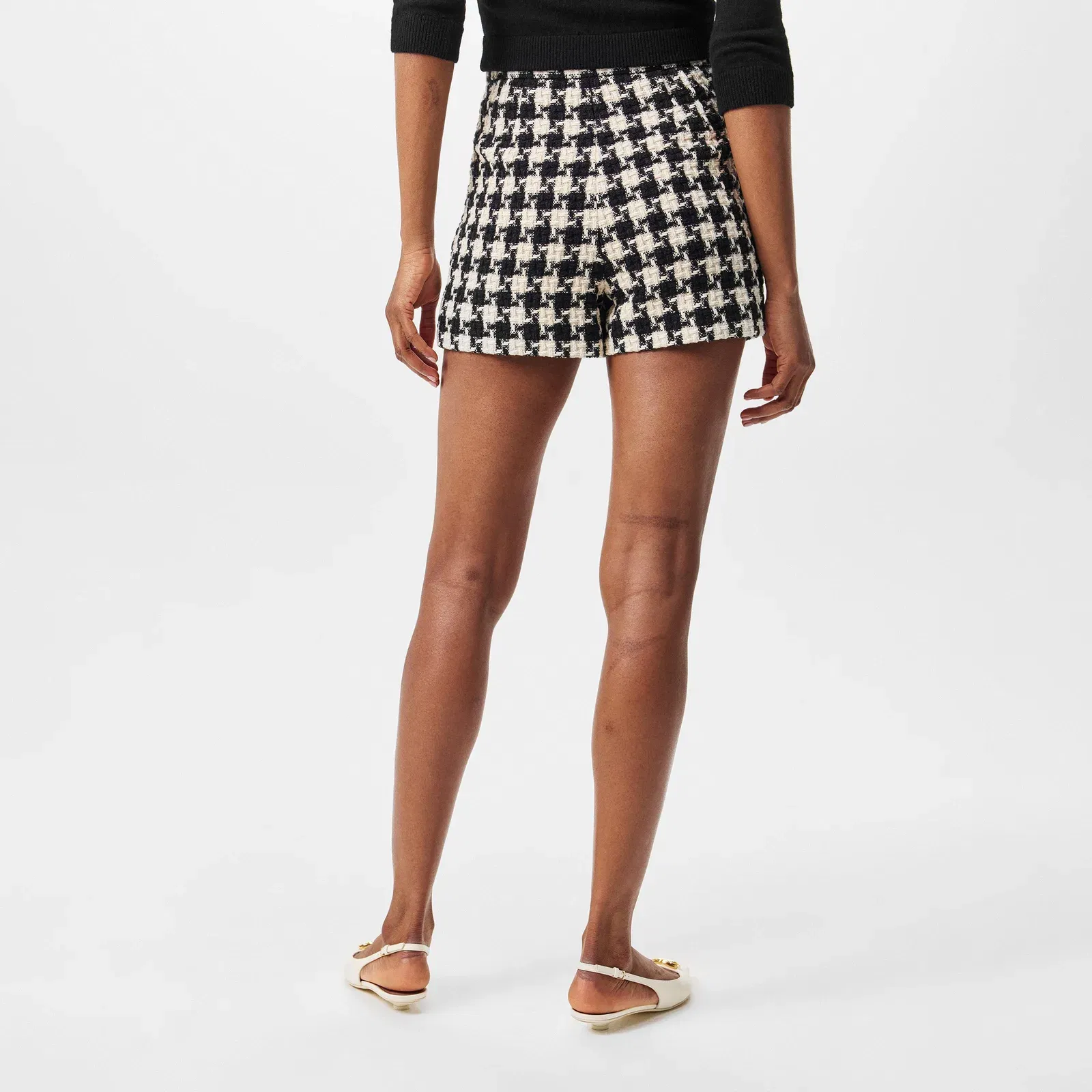 Damier Light Tweed Shorts