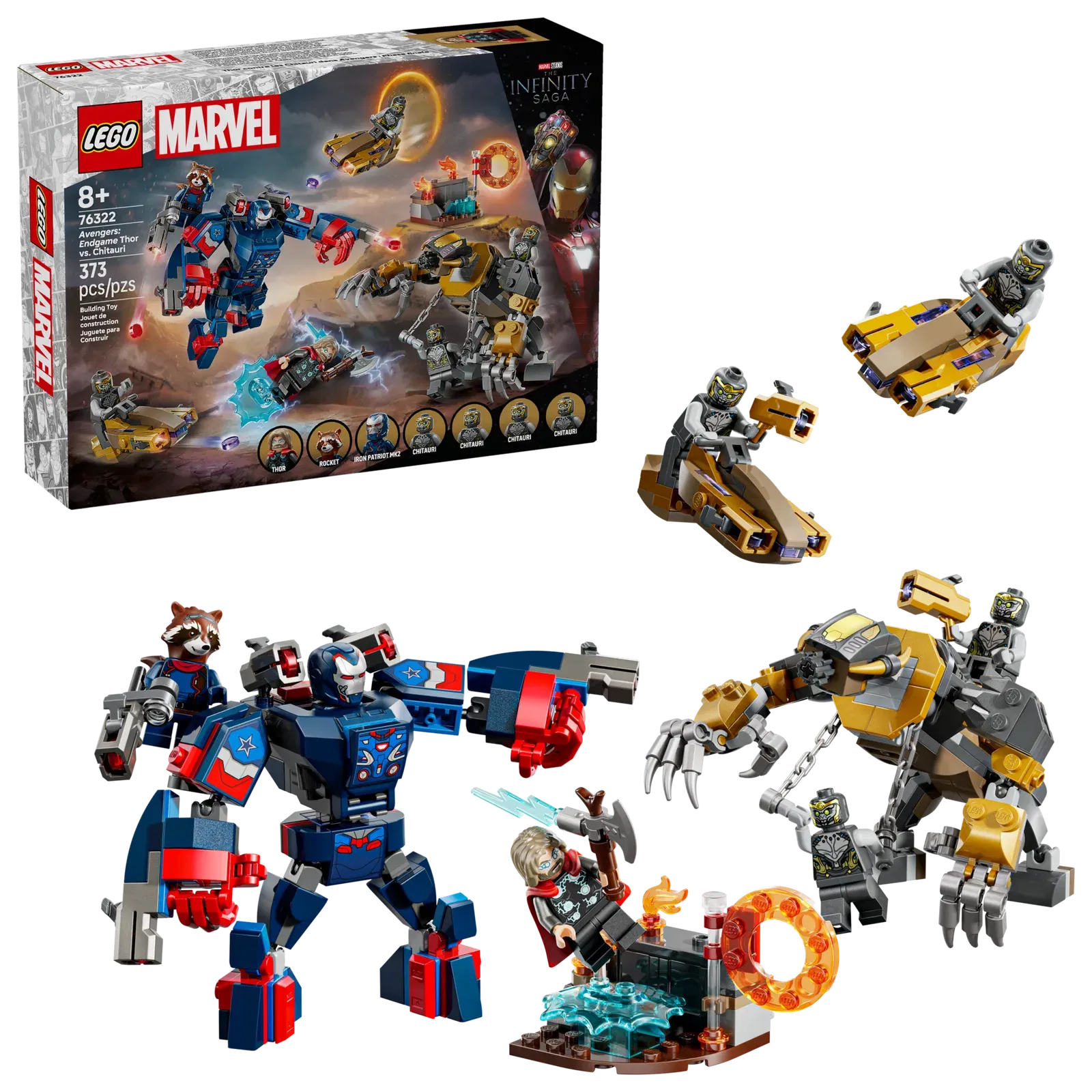 Lego Avengers Endgame Thor vs Chitauri
