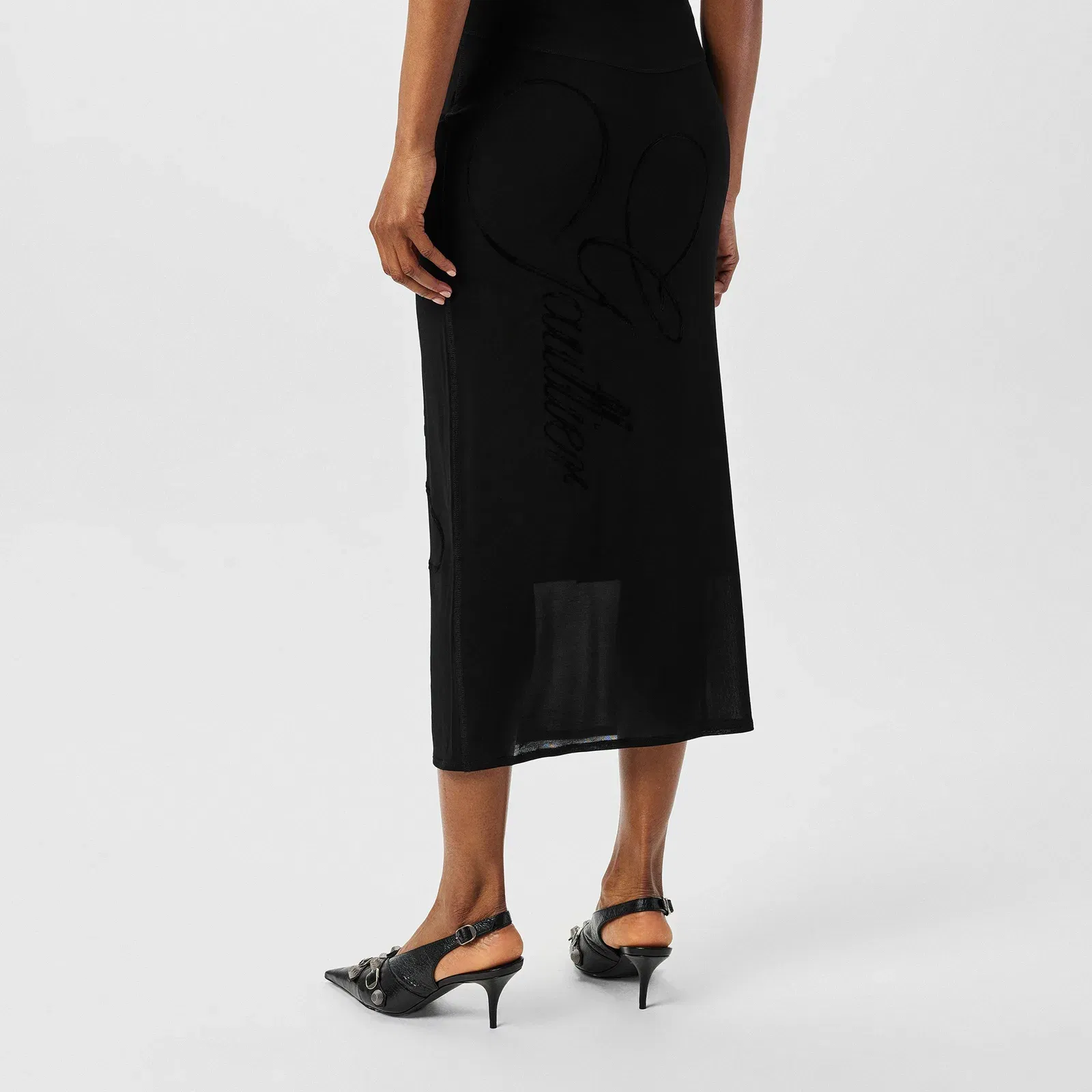 Midi Structured A Line Dress