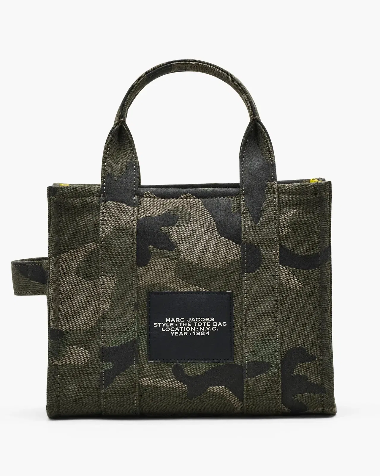 The Camo Jacquard Small Tote Bag