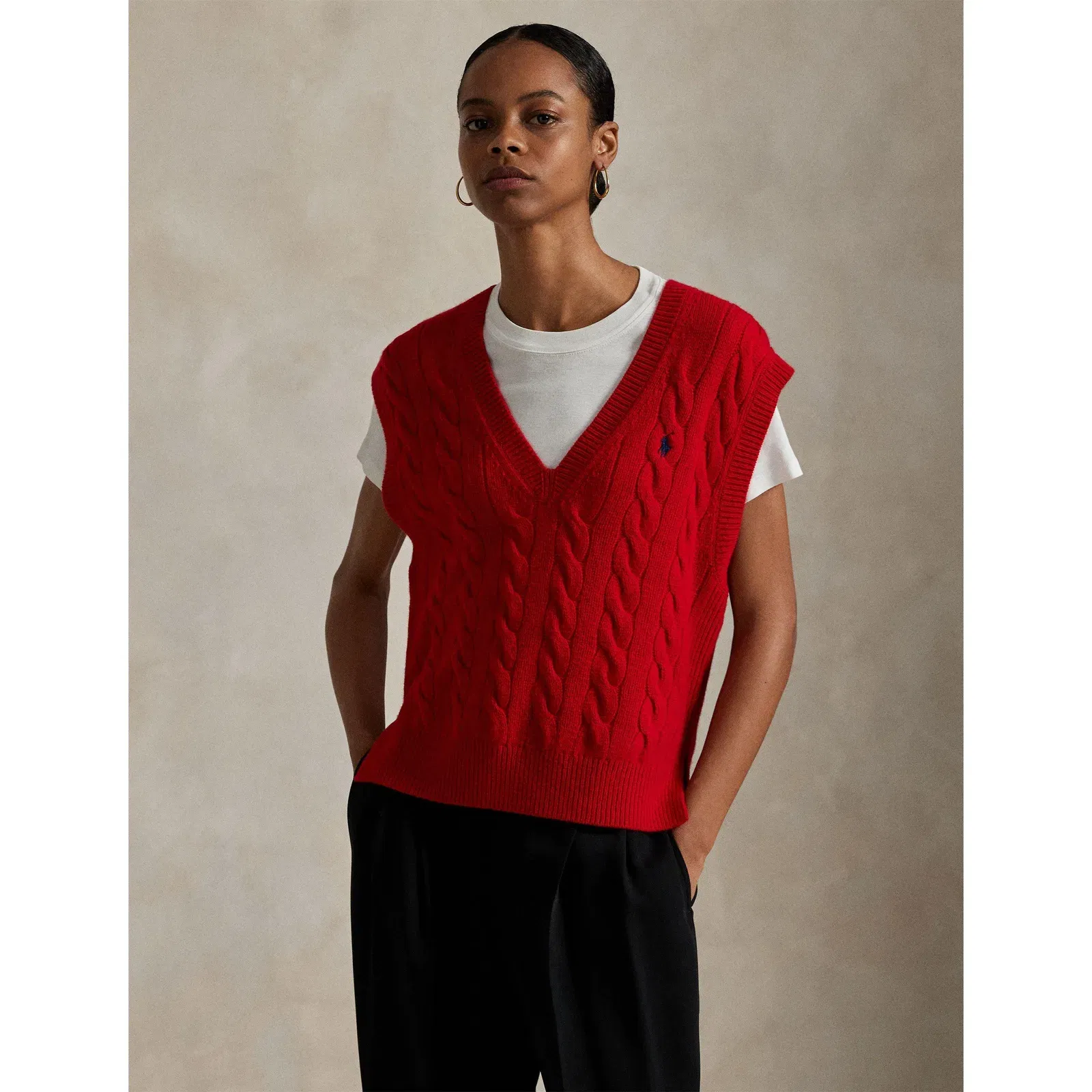 Knitted Sweater Vest