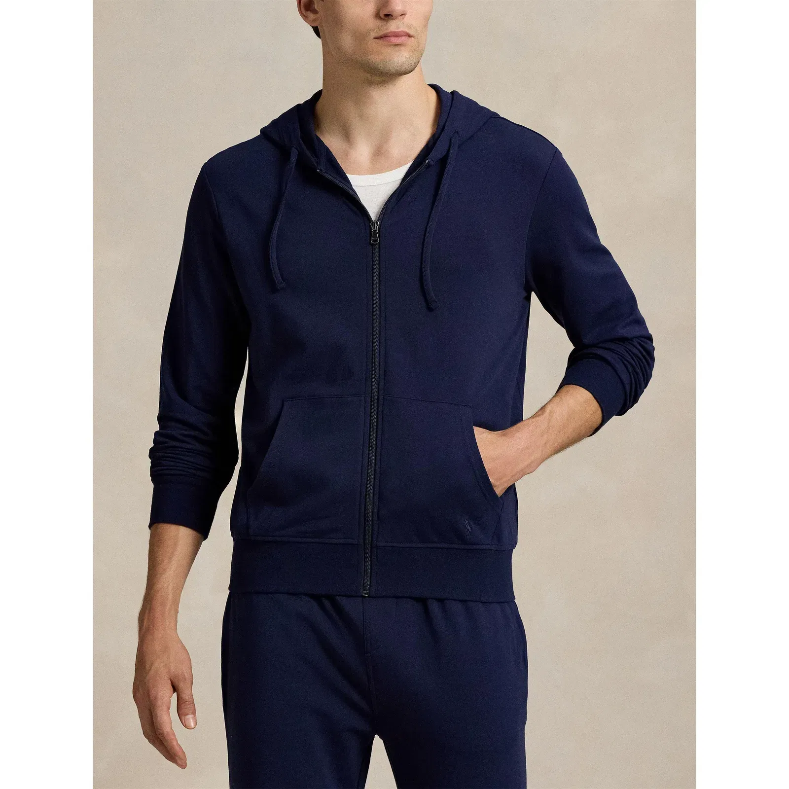 Tonal Taped Closed Hem Jersey Joggers