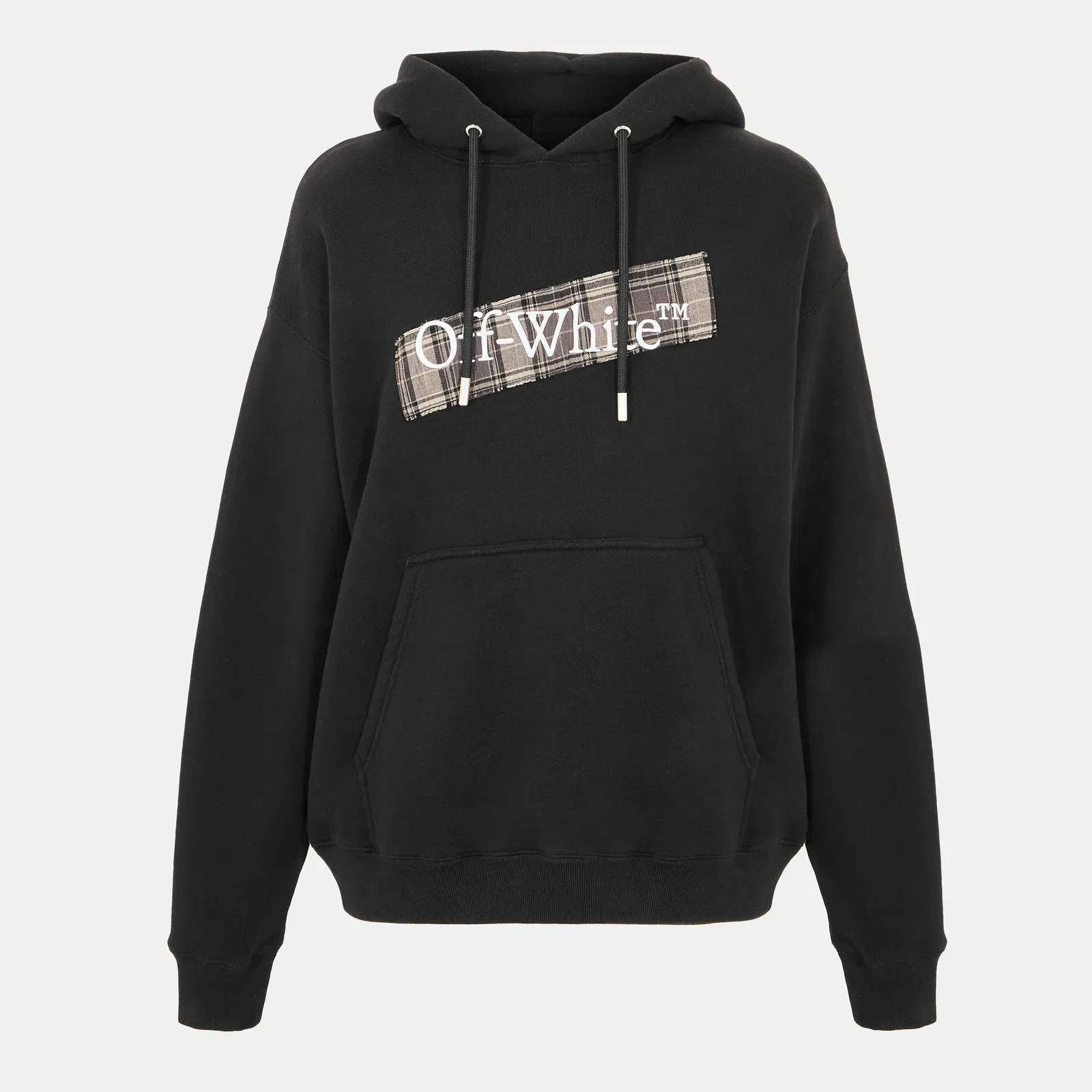 Flannel Pull Over Hoodie