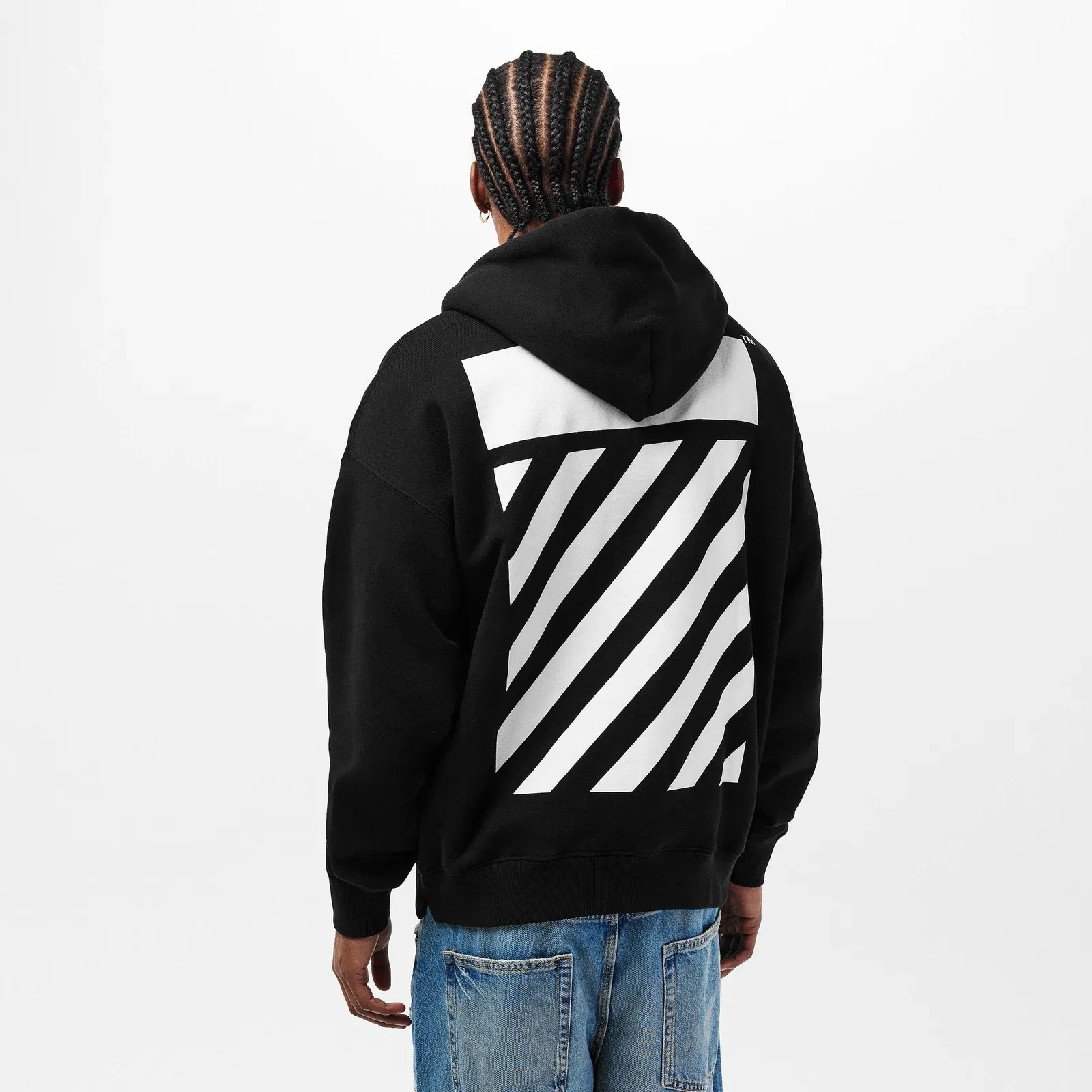 Flannel Pull Over Hoodie