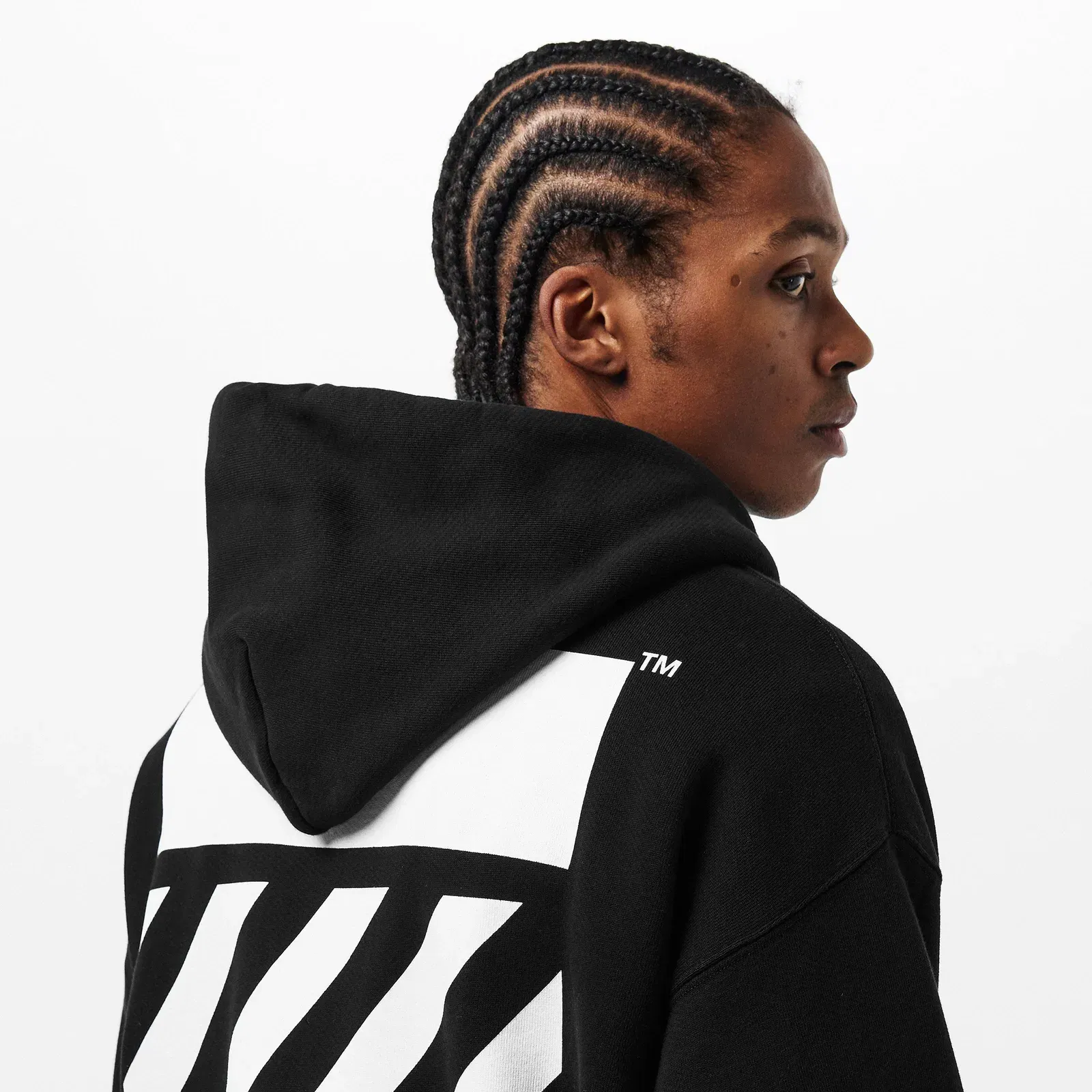 Flannel Pull Over Hoodie