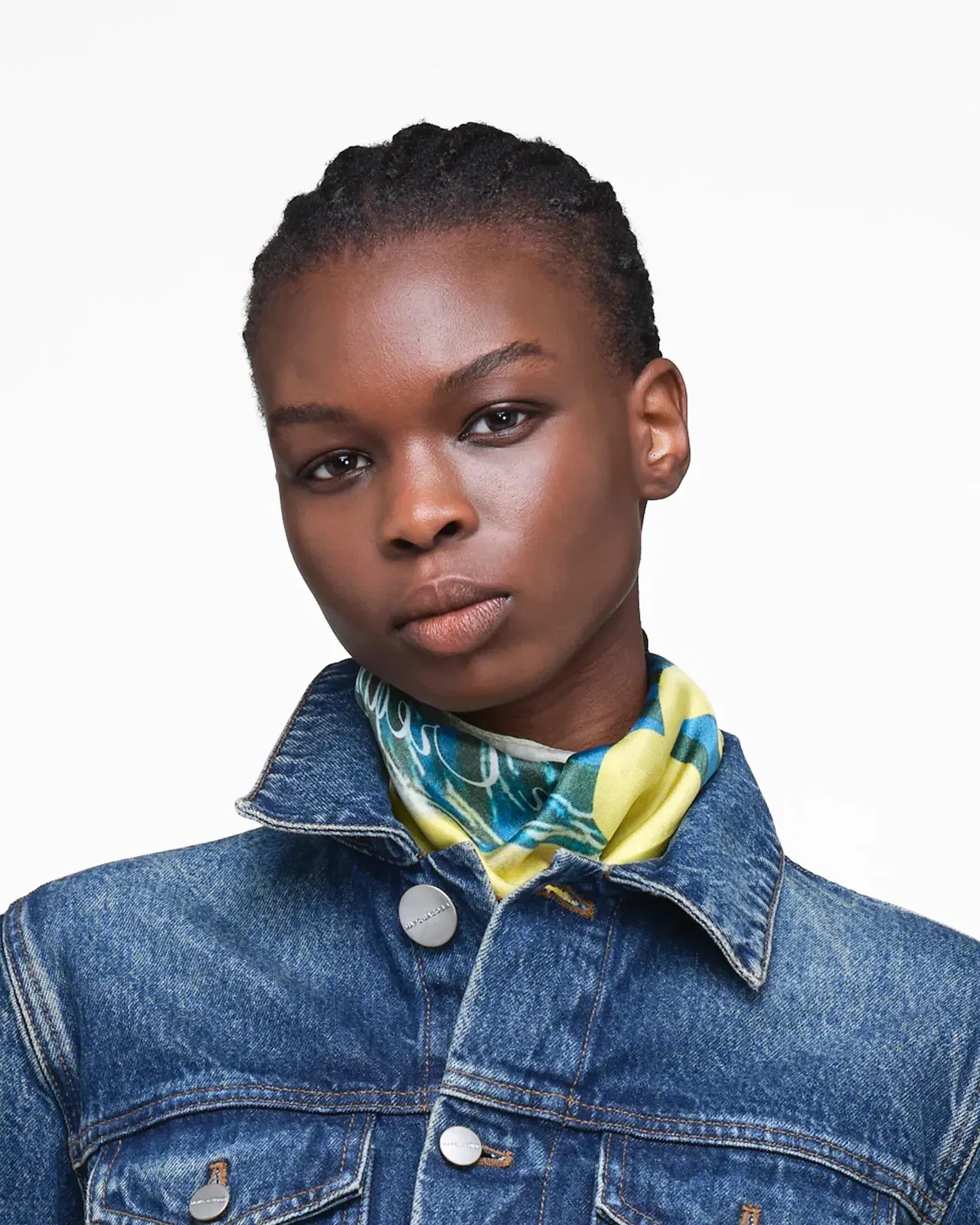 Sun Poster Silk Scarf