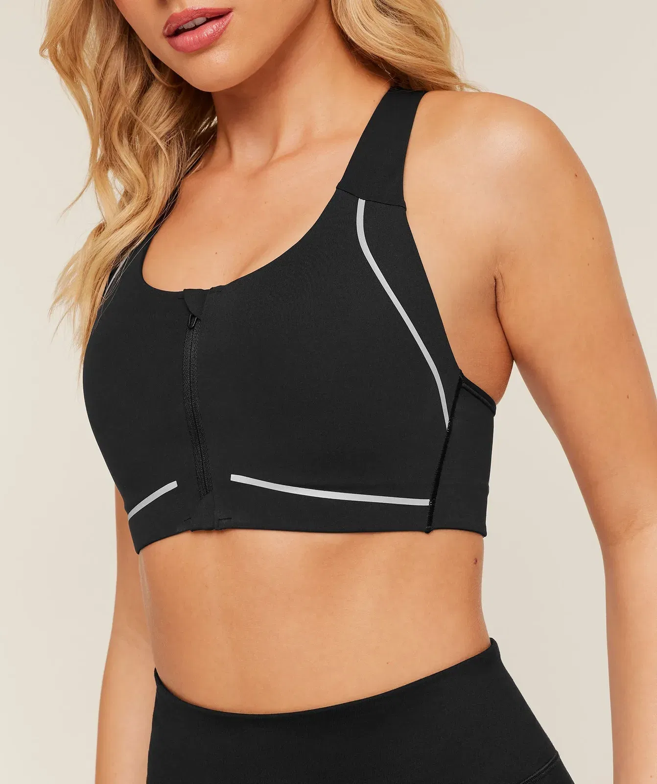 Gymshark Running Sports Bra - Black