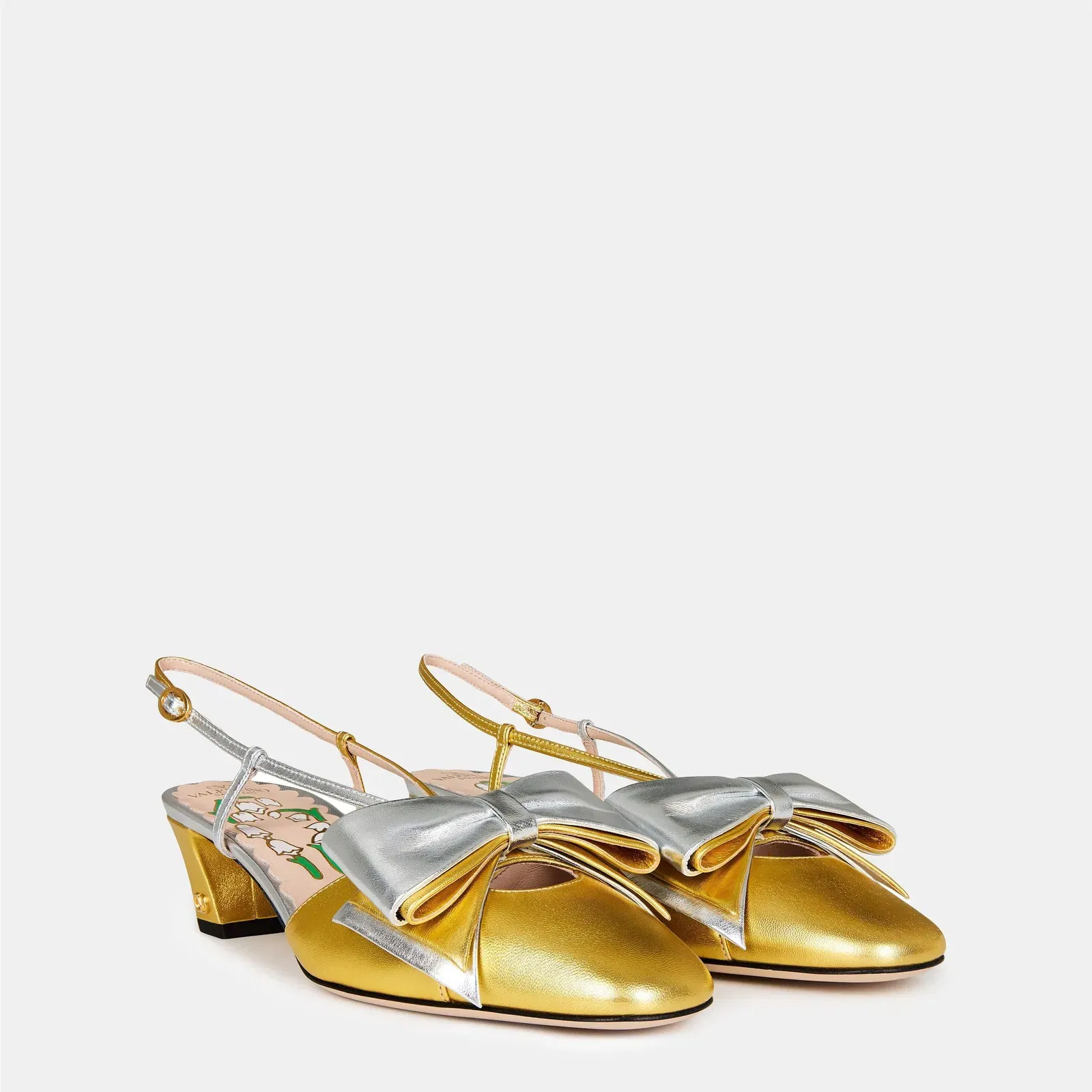 Bowow 45mm Slingback Pumps