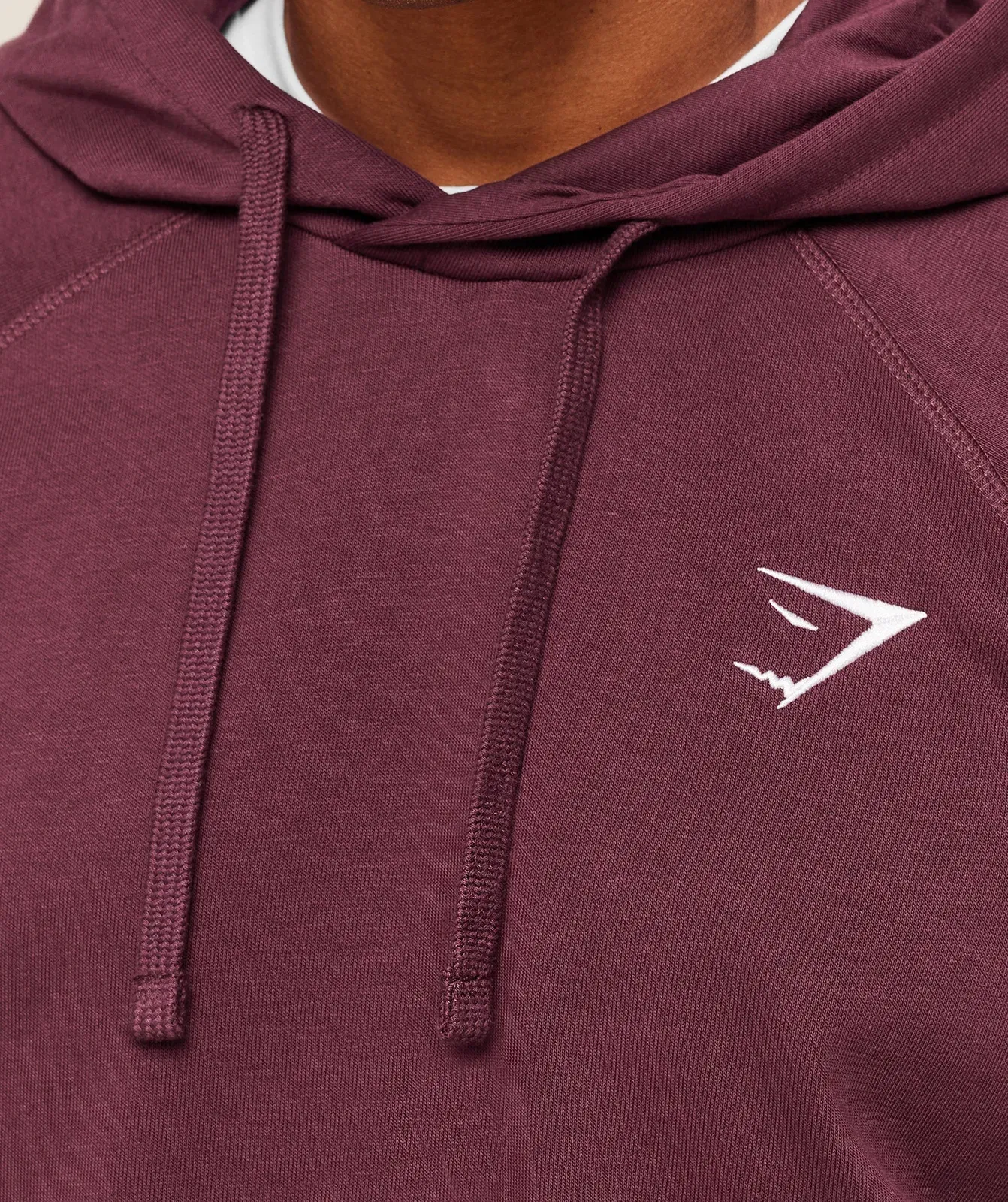 Gymshark Crest Hoodie - GS Impact Burgundy