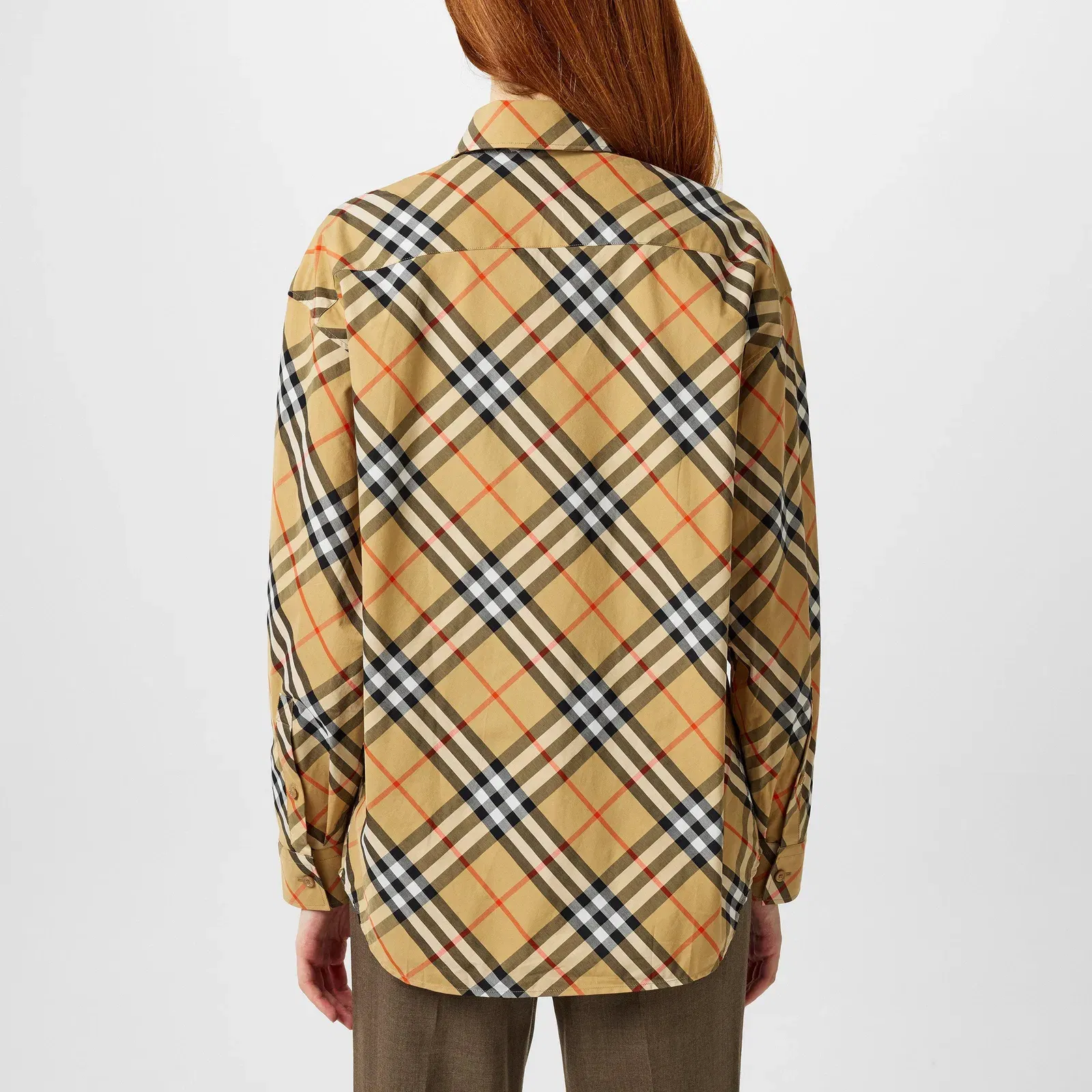 Vintage Check Long-Sleeved Shirt