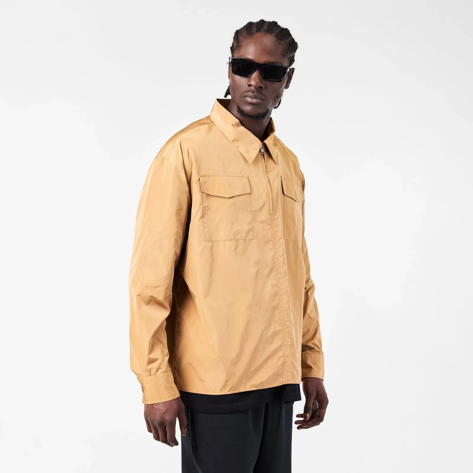 Plain Long-Sleeve Shirt