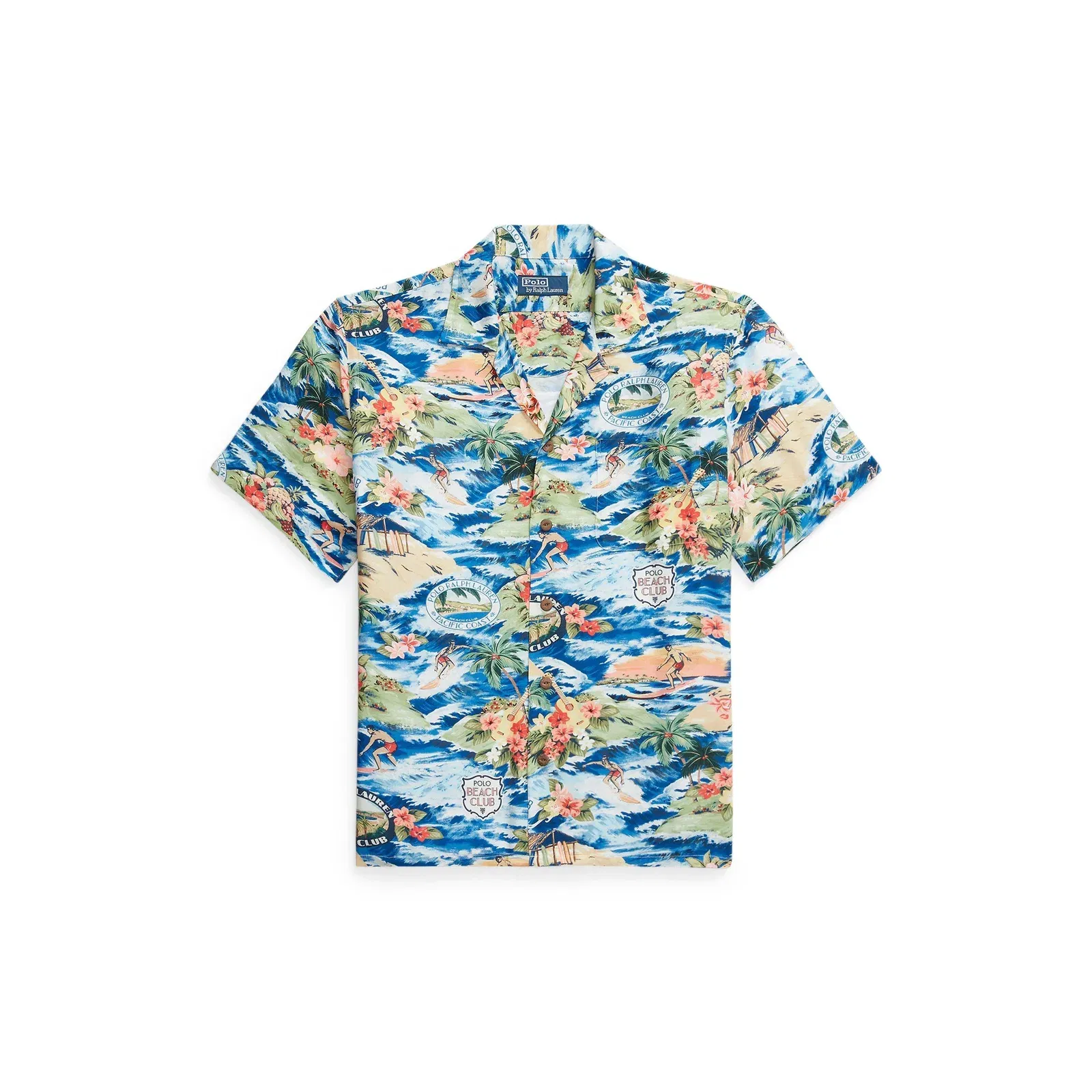 Short Sleeve Patterned Shirt
