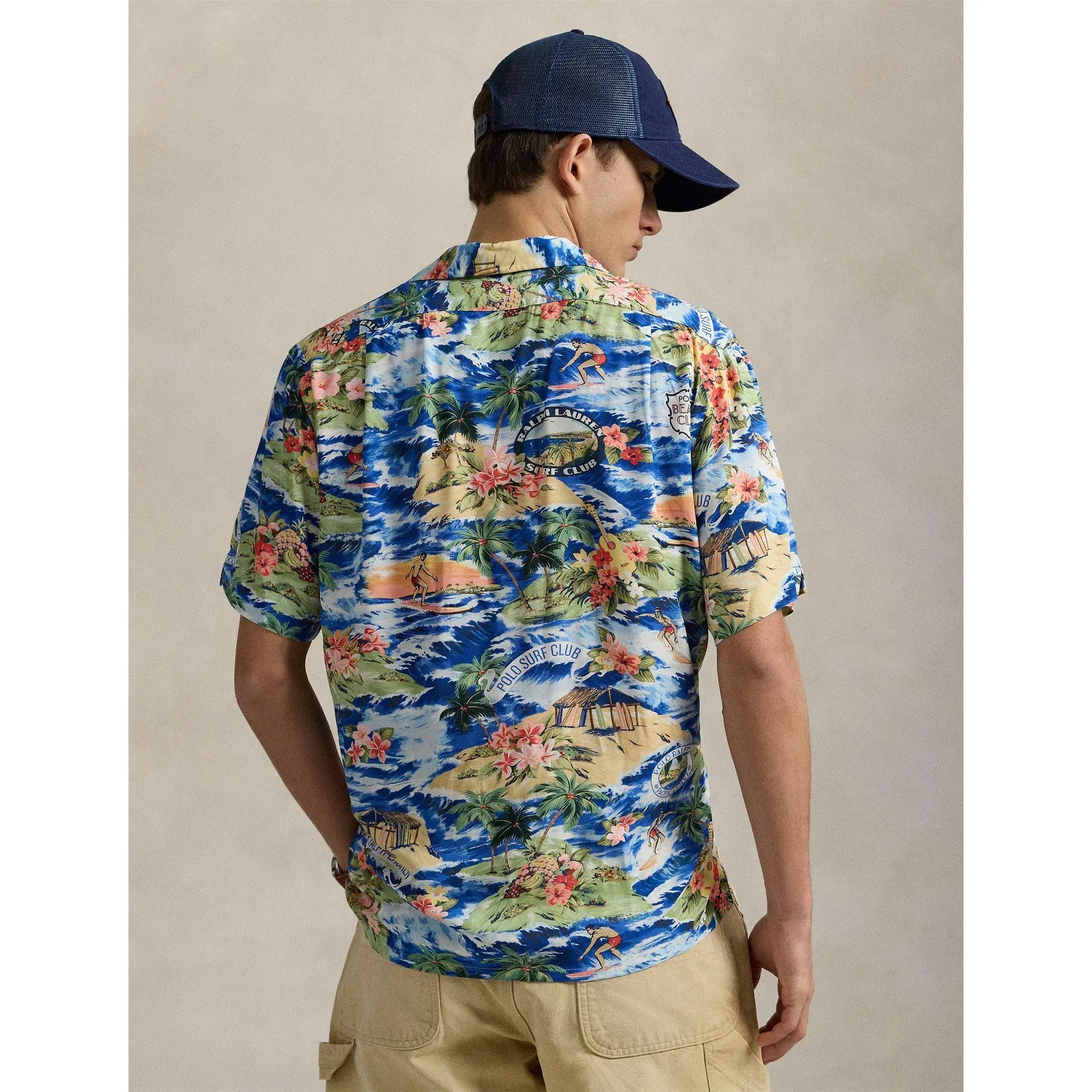 Short Sleeve Patterned Shirt