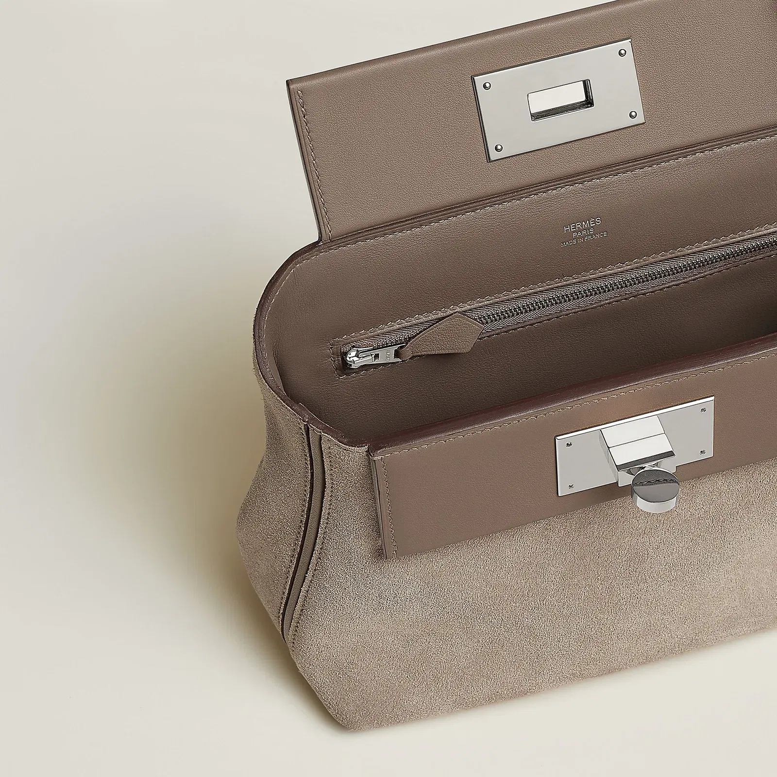 Hermes 24/24 21 Bag Gris Caillou