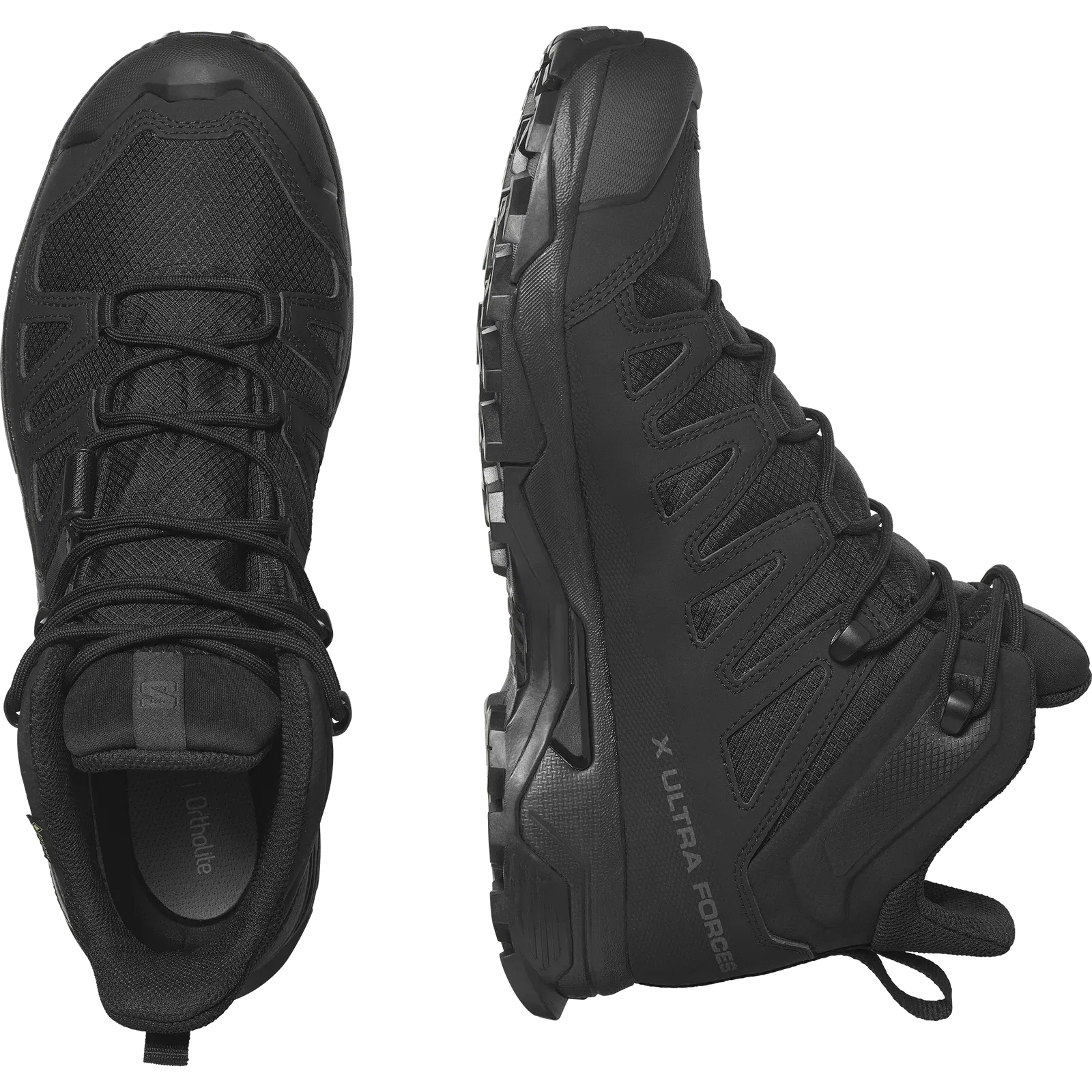 Salomon X Ultra Forces Mid Gore-Tex Forces Shoes Black