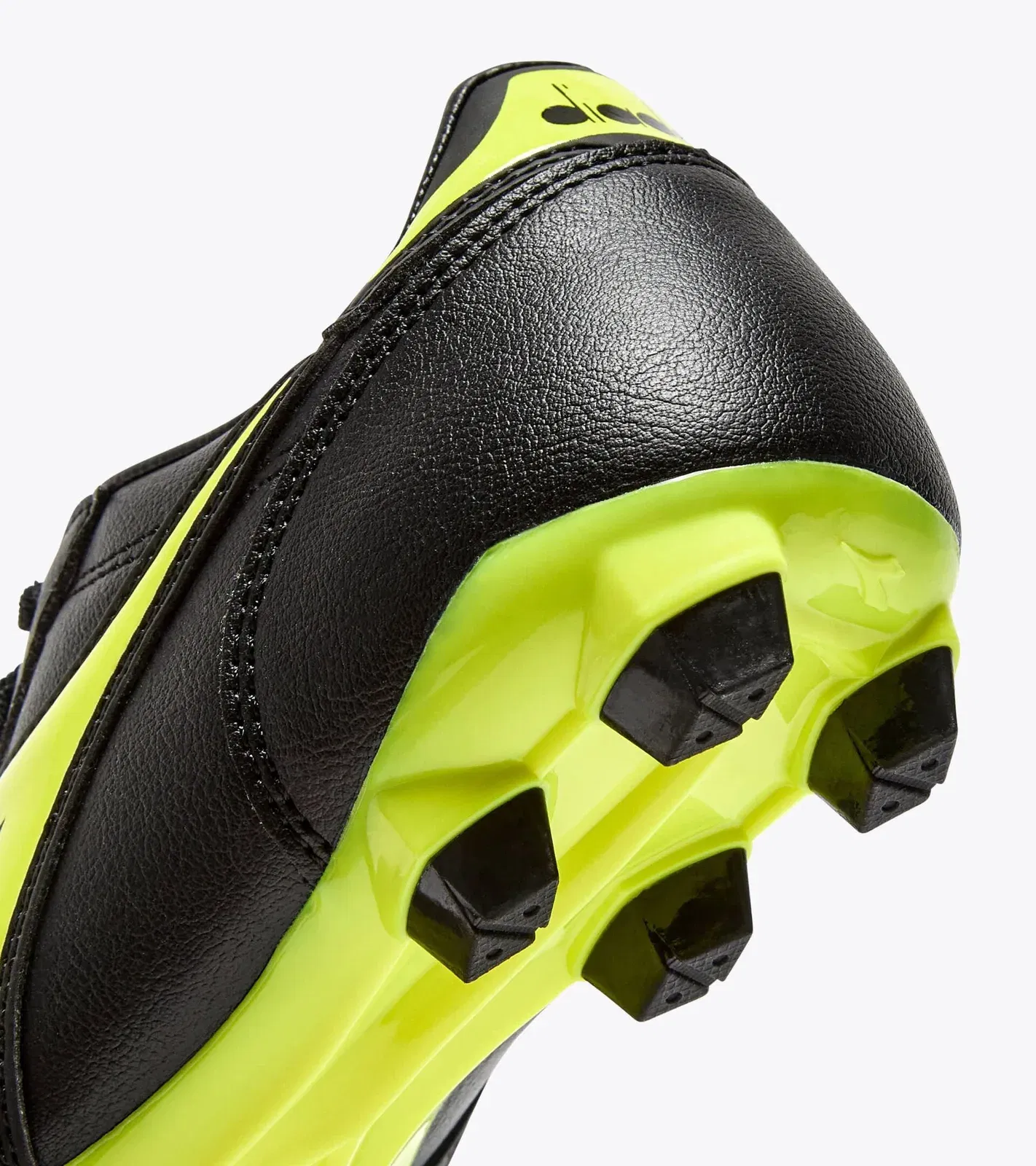 Diadora Brasil Icon R Lpu Jr Black/Fluo Yellow Diadora